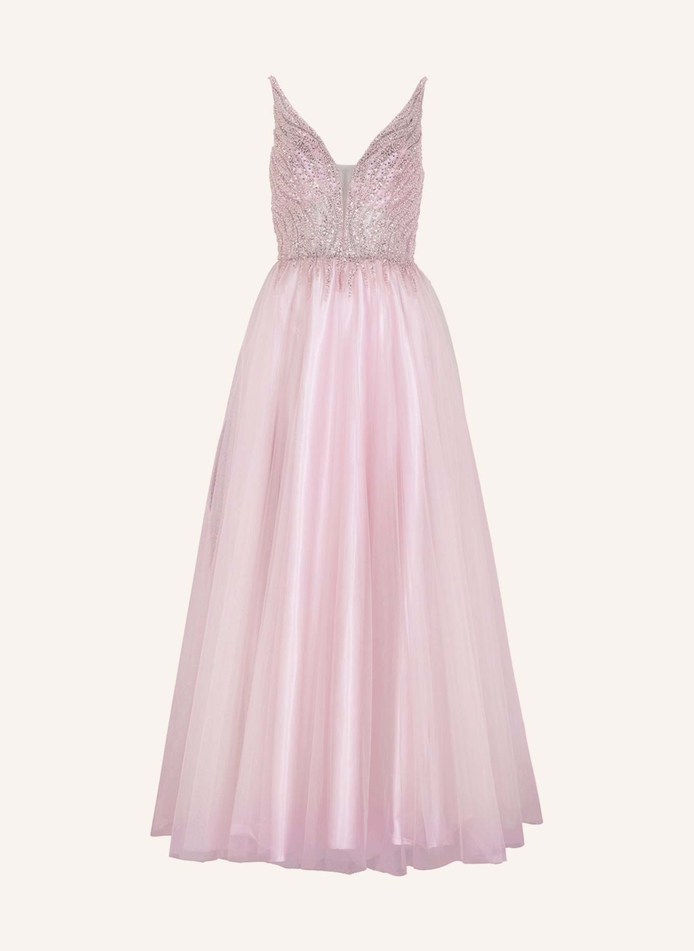 SWING Evening dress with decorative gems, Color: ROSE (Image 1)