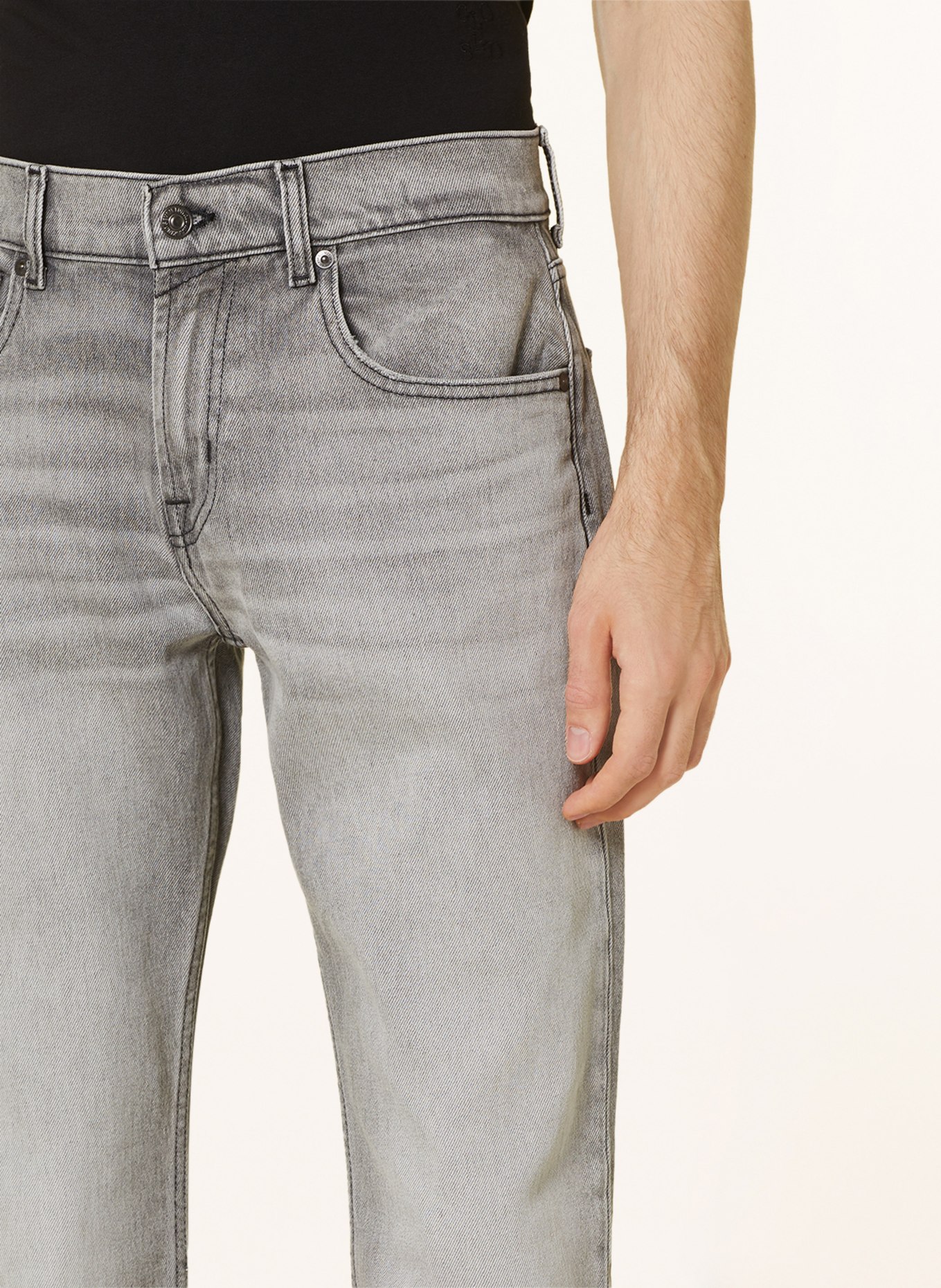 7 for all mankind Jeans THE STRAIGHT straight fit, Color: GREY (Image 5)