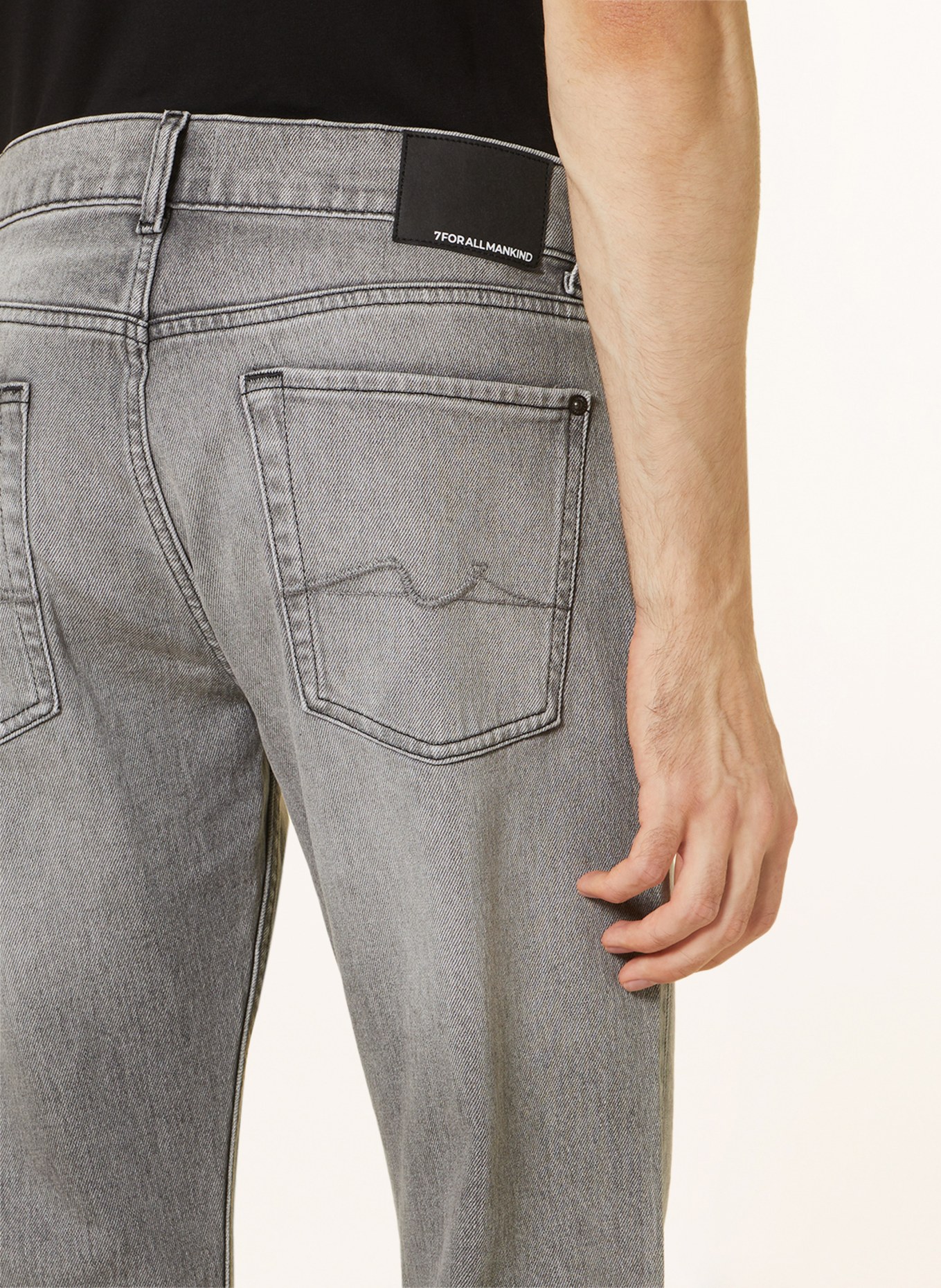 7 for all mankind Jeans THE STRAIGHT straight fit, Color: GREY (Image 6)