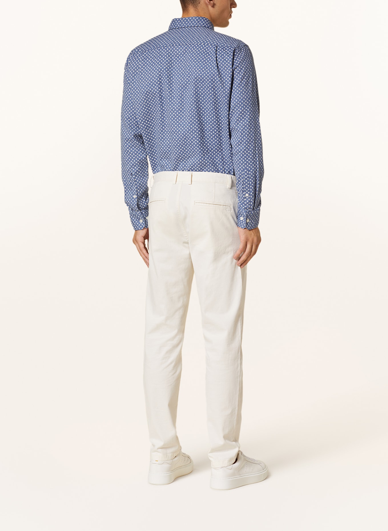 seidensticker Shirt regular fit, Color: LIGHT BLUE/ WHITE (Image 3)