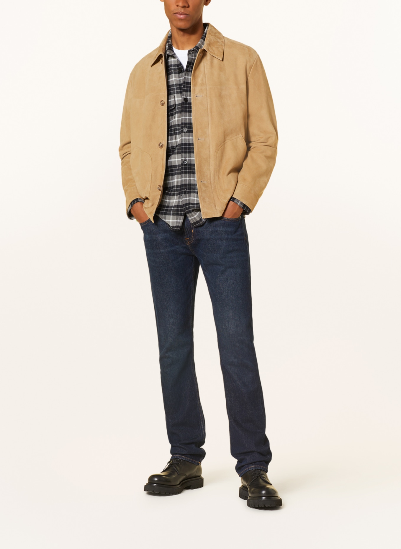 7 for all mankind Jeans THE STRAIGHT straight fit, Color: DARK BLUE (Image 2)
