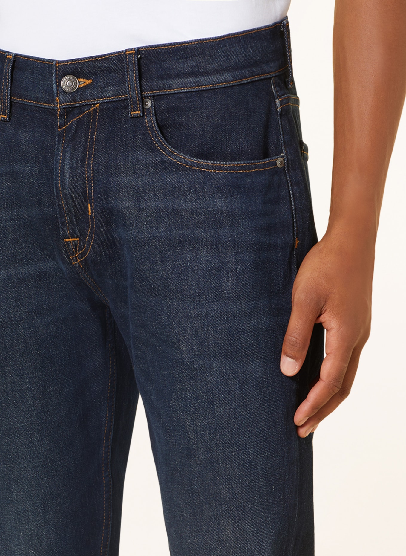 7 for all mankind Jeans THE STRAIGHT straight fit, Color: DARK BLUE (Image 5)