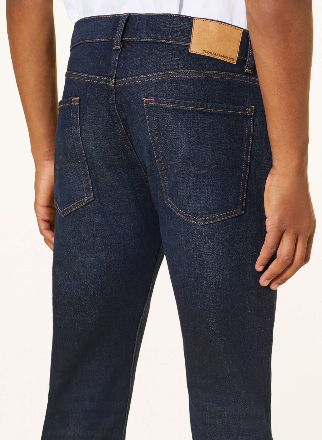 7 for all mankind Jeans THE STRAIGHT straight fit, Color: DARK BLUE (Image 6)