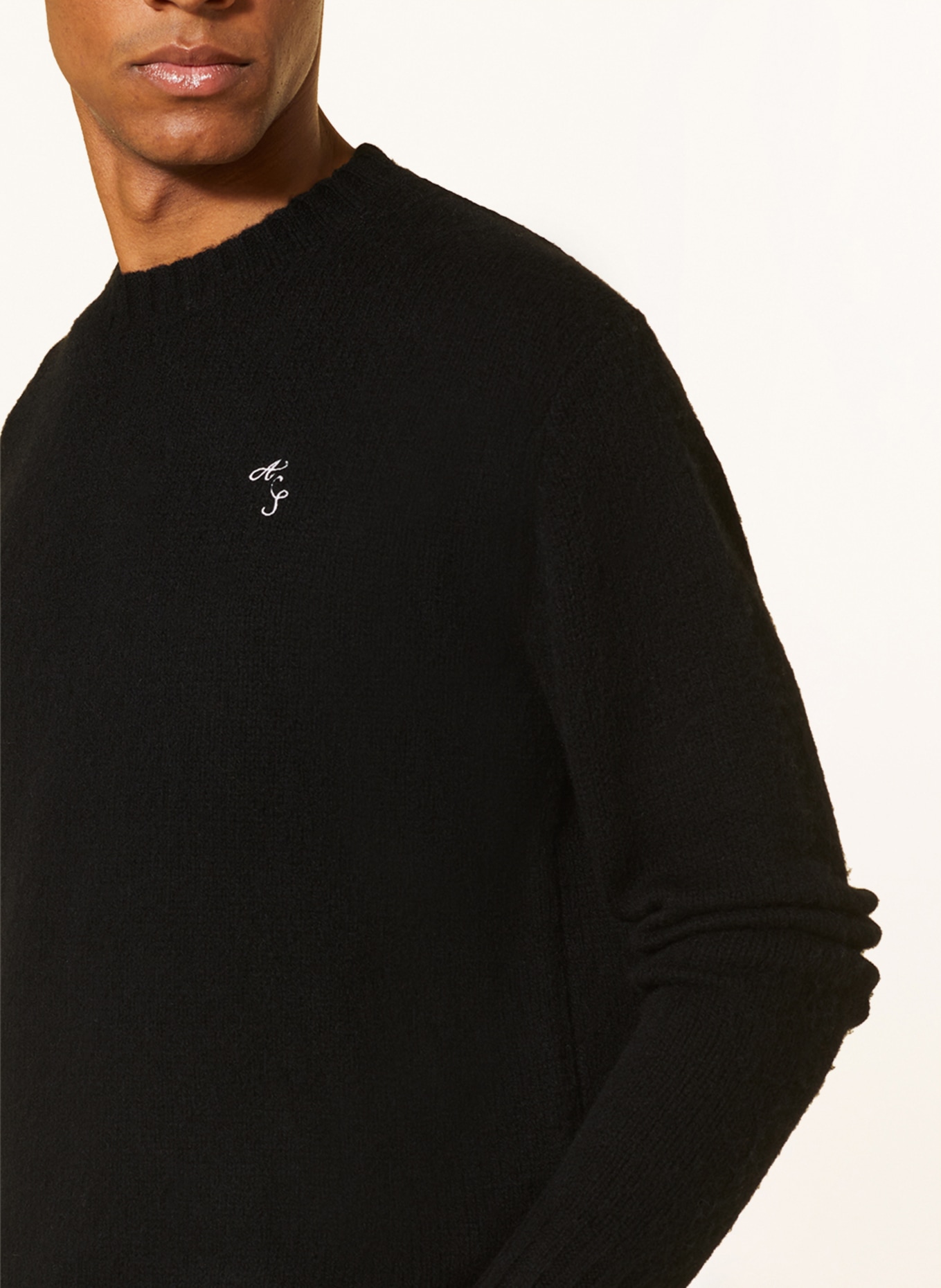 Acne Studios Sweater, Color: BLACK (Image 5)