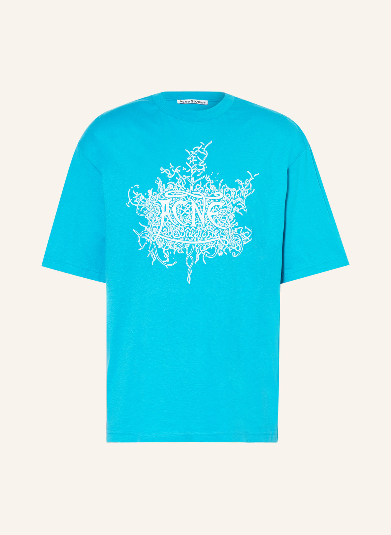 Acne Studios T-Shirt, Farbe: BLAU/ WEISS (Bild 1)