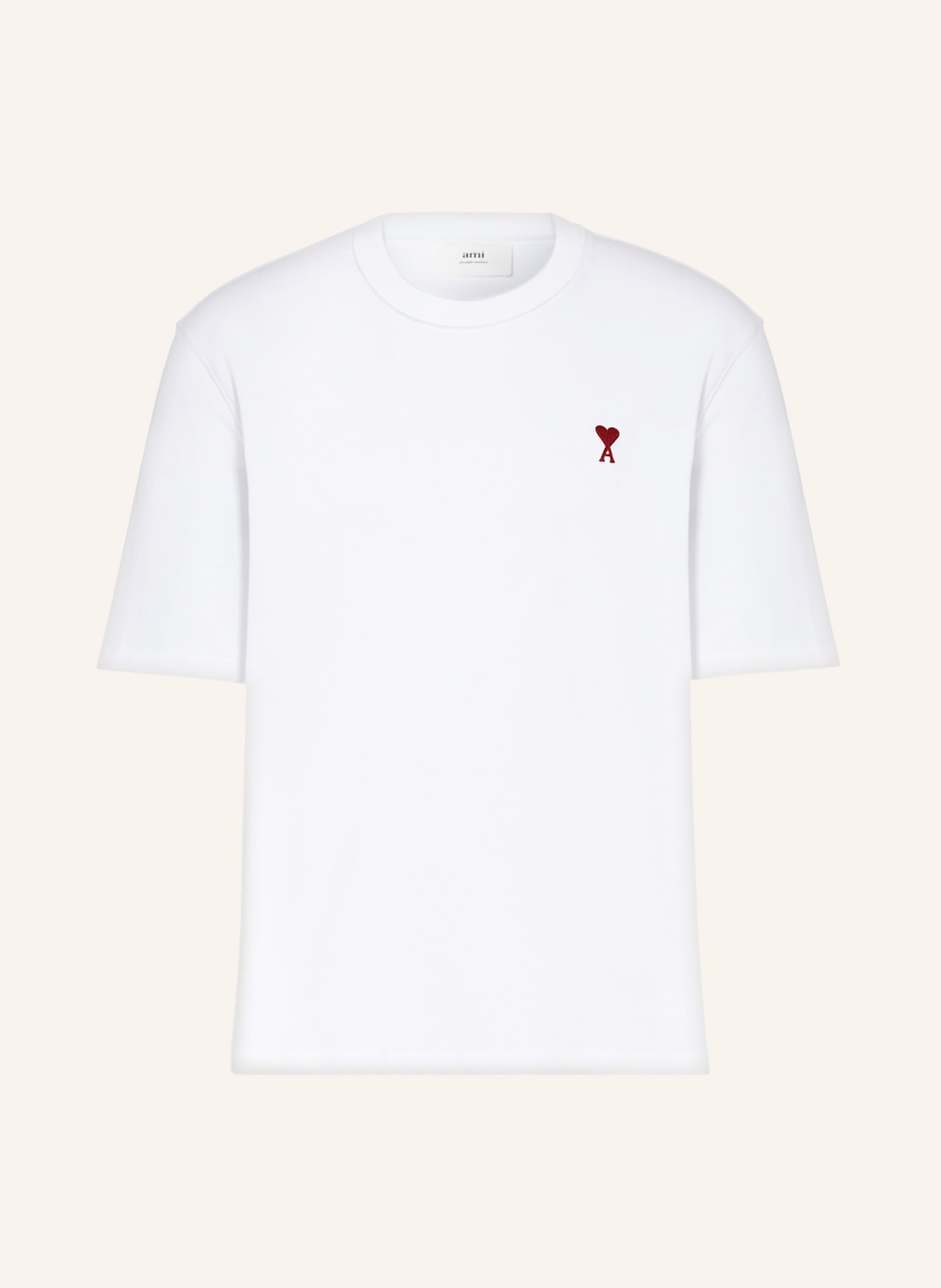 AMI PARIS T-shirt, Color: WHITE (Image 1)
