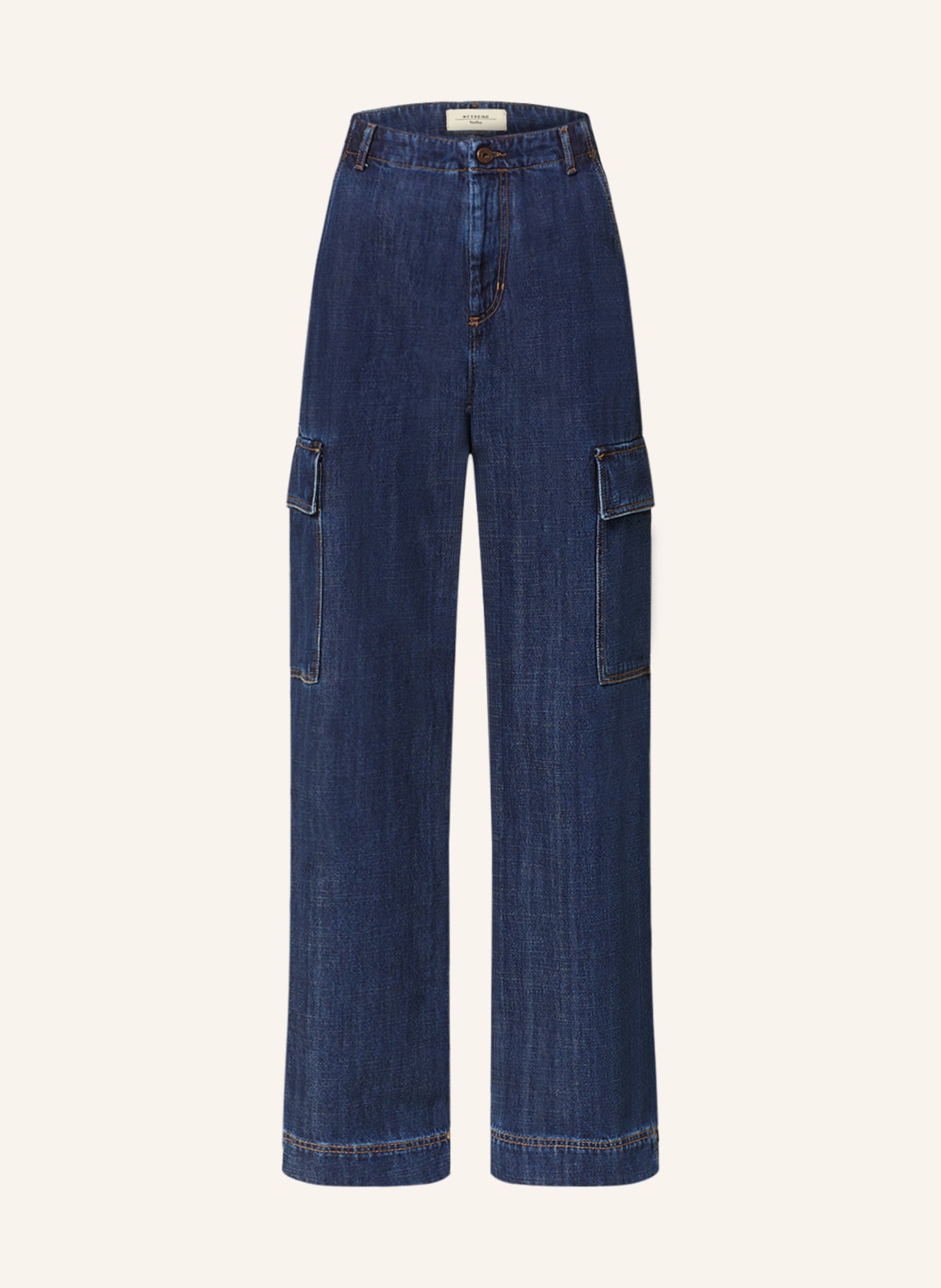 WEEKEND MaxMara Cargo jeans CALIFFO, Color: 001 NAVY (Image 1)