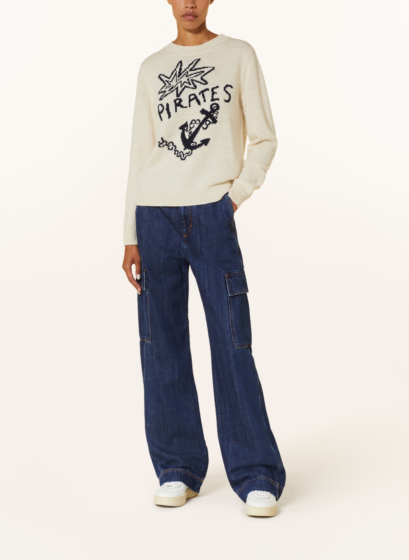 WEEKEND MaxMara Cargo jeans CALIFFO, Color: 001 NAVY (Image 2)