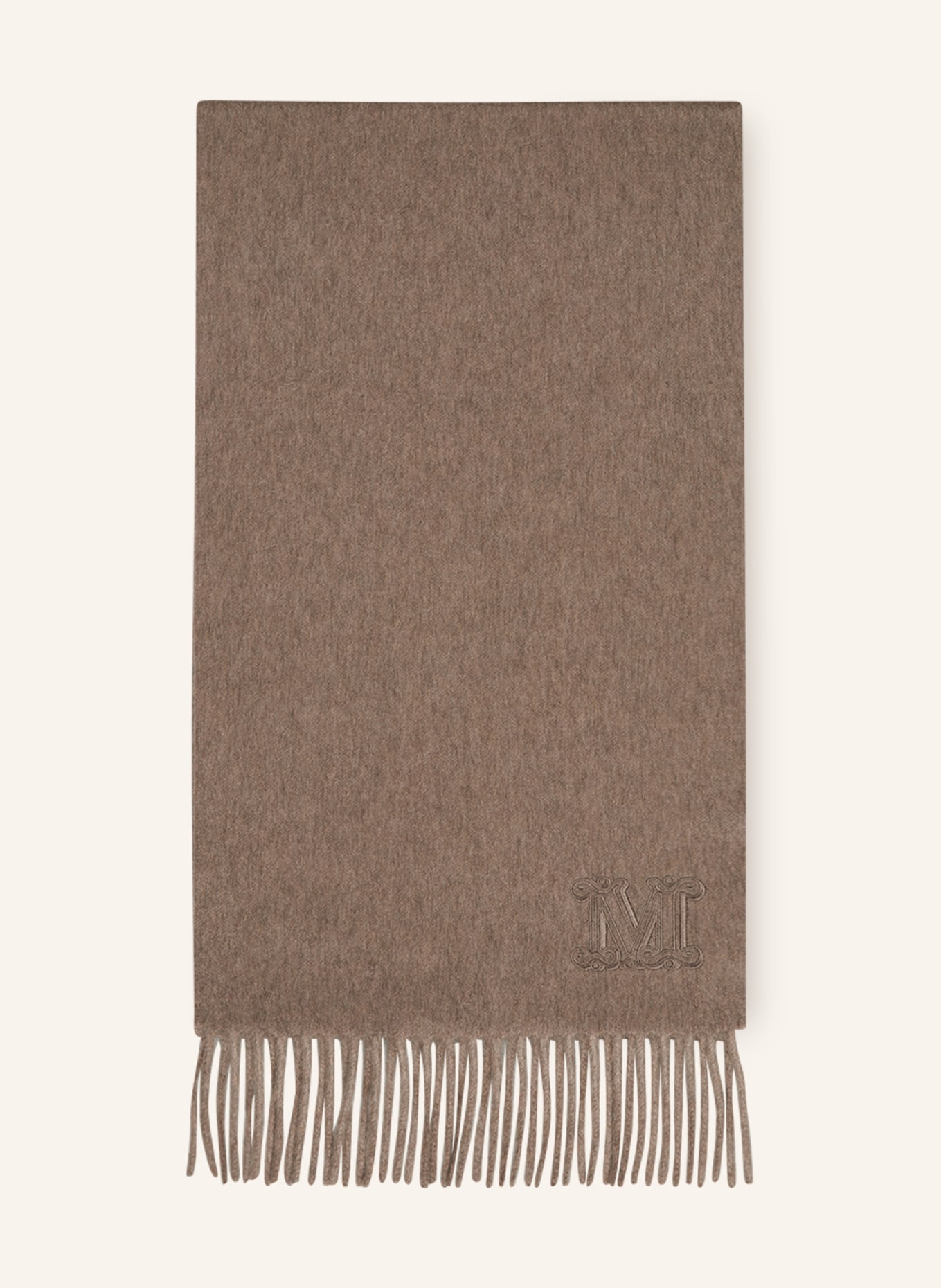 Max Mara Cashmere scarf WSDALIA, Color: BROWN (Image 1)