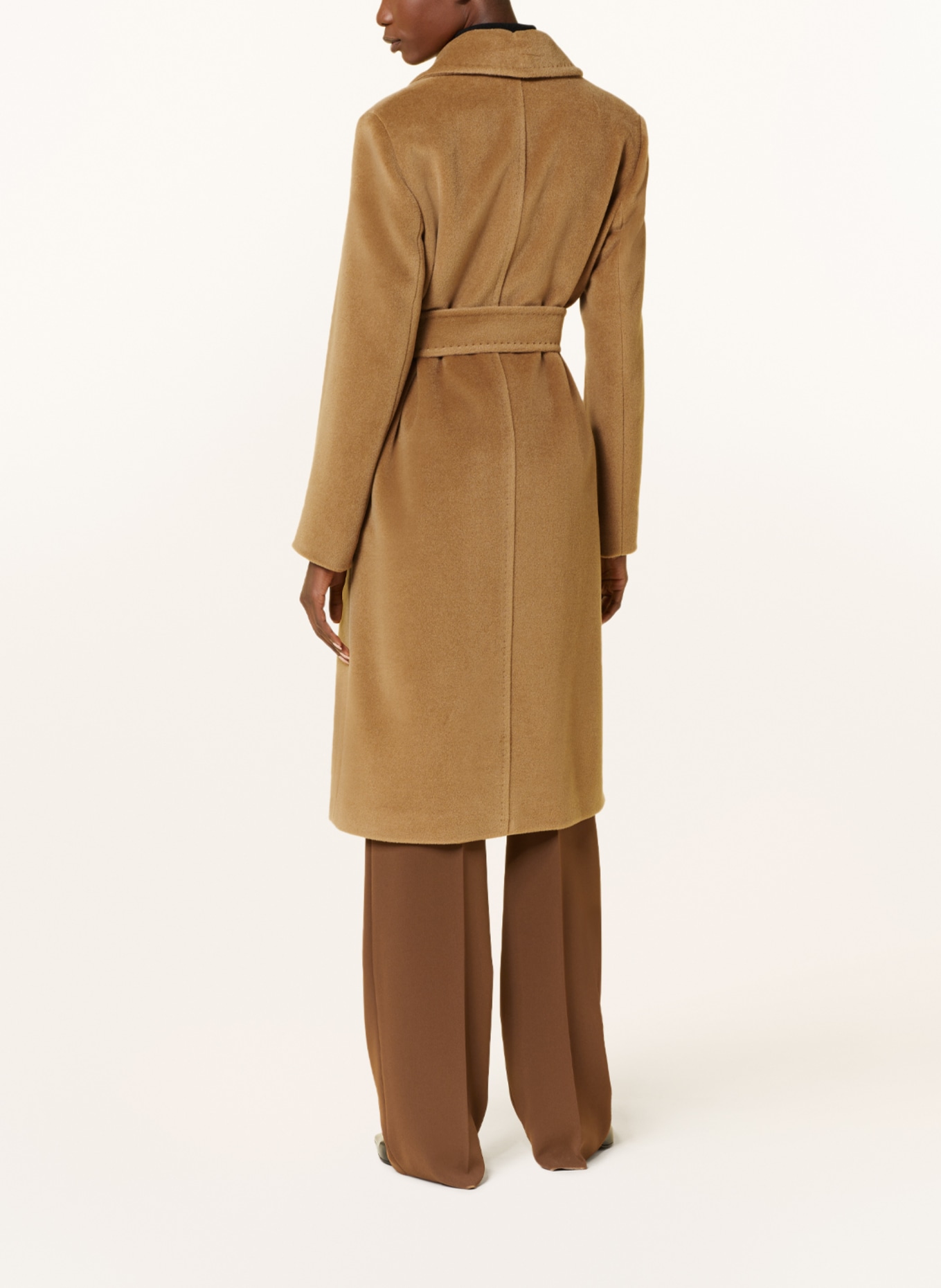 MaxMara STUDIO Wool coat ASTI, Color: CAMEL (Image 3)