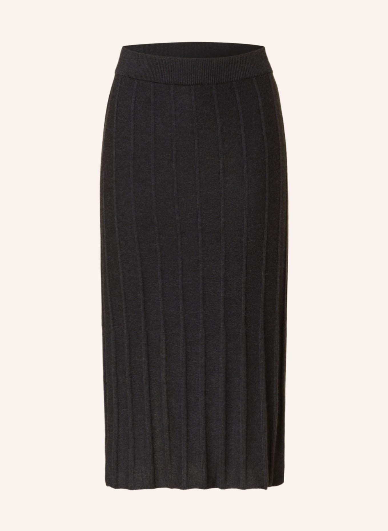 MaxMara LEISURE Knit skirt MELK, Color: DARK GRAY (Image 1)