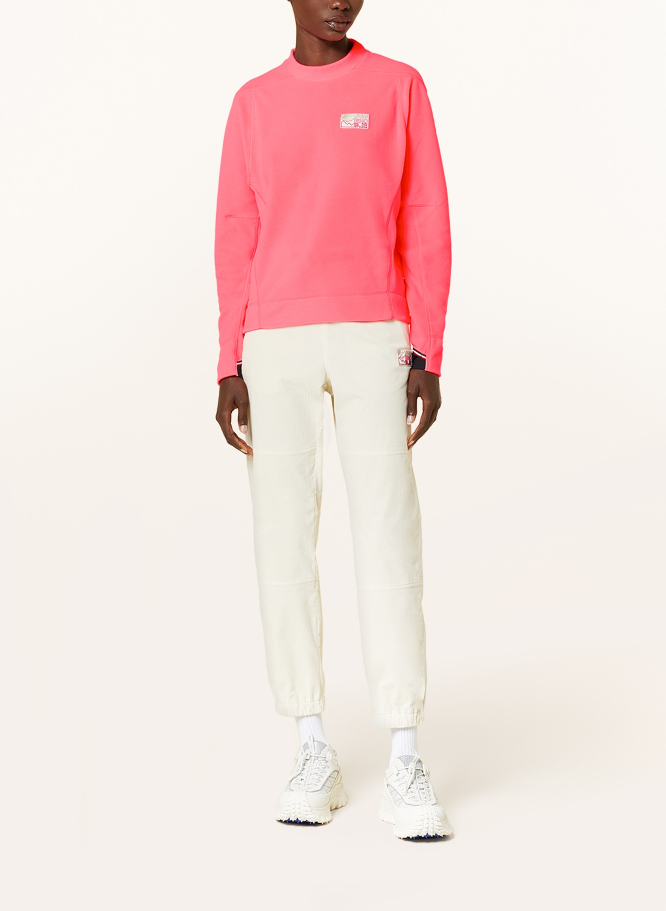 MONCLER GRENOBLE Mikina: NEONOVĚ RŮŽOVÁ