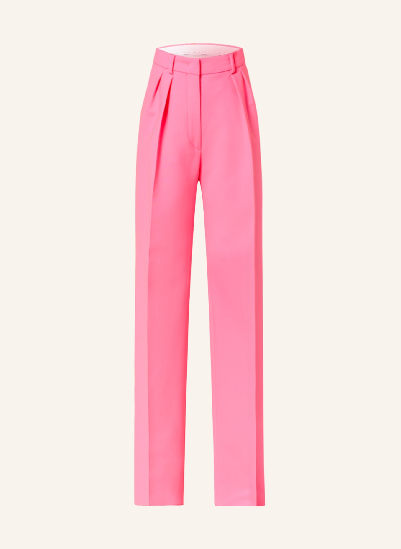 SPORTMAX Wide leg trousers TIBET, Color: NEON PINK (Image 1)
