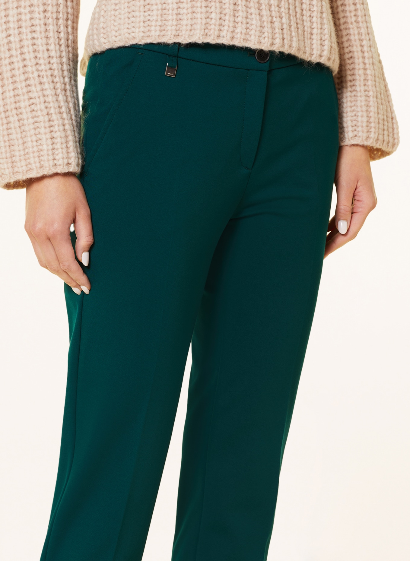 BRAX Jersey pants MARON S, Color: TEAL (Image 5)