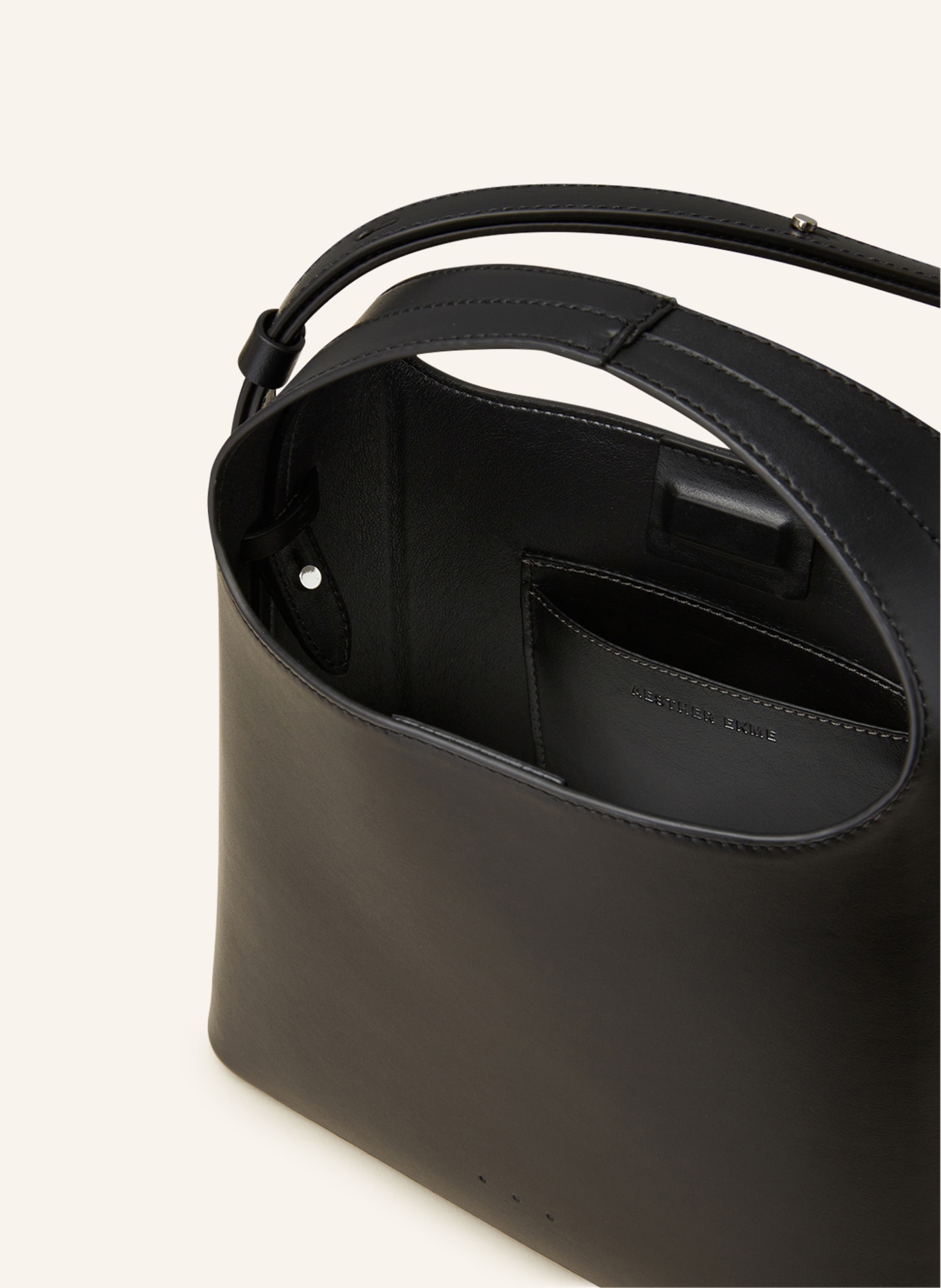 AESTHER EKME Crossbody bag MINI SAC, Color: BLACK (Image 3)