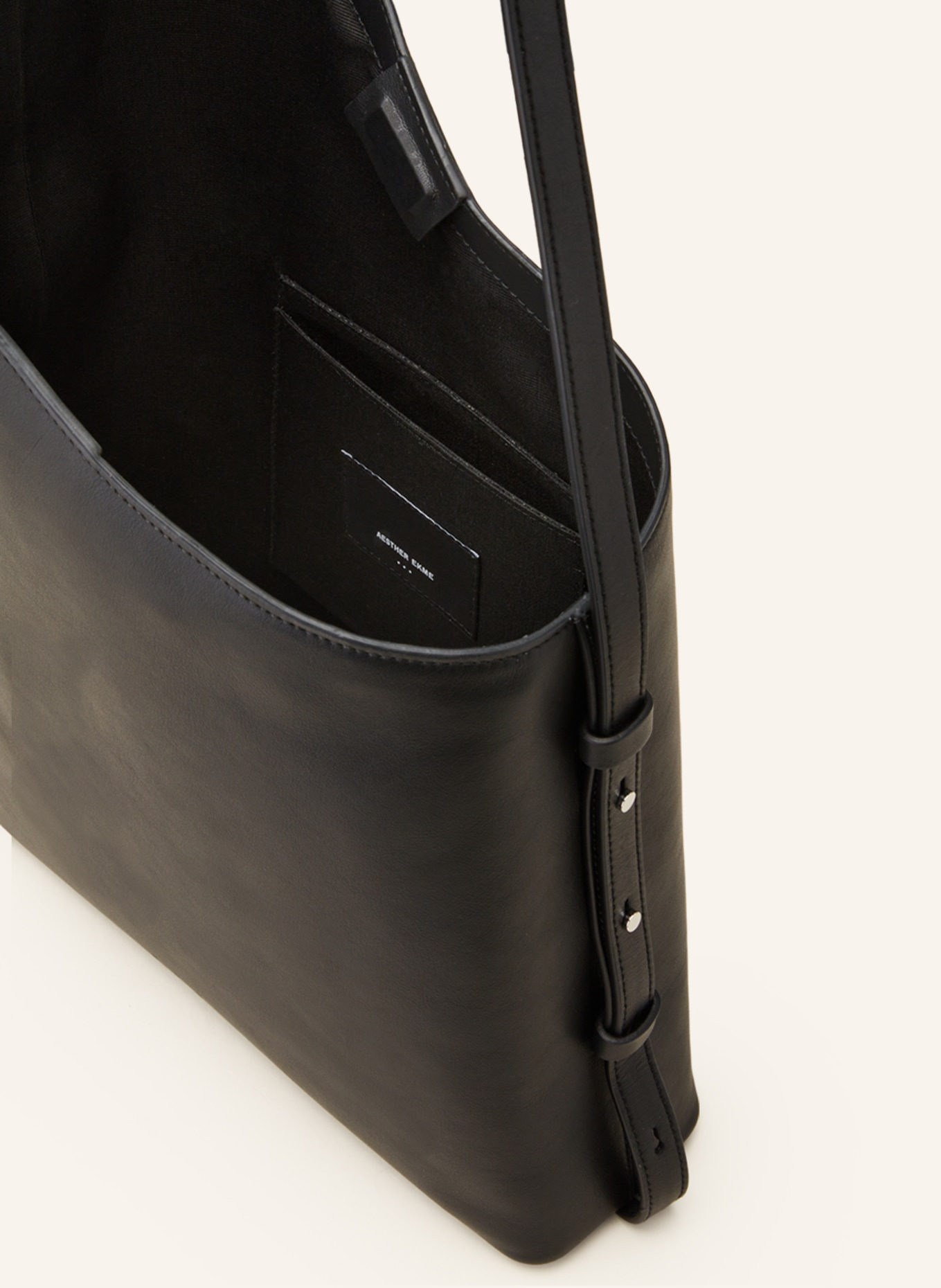 AESTHER EKME Handbag DEMI LUNE, Color: BLACK (Image 3)
