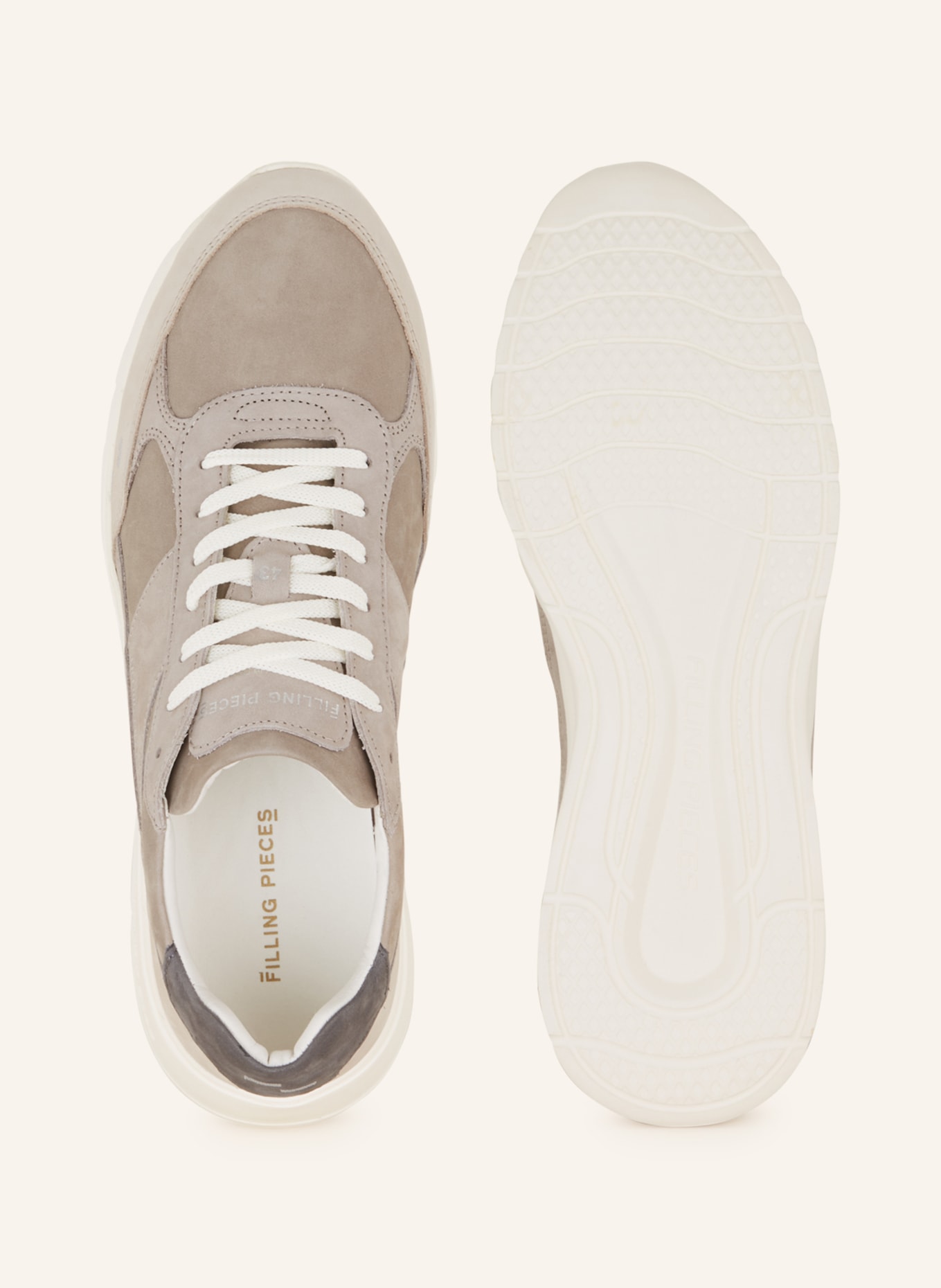FILLING PIECES Sneakers JET, Color: TAUPE/ GRAY (Image 5)