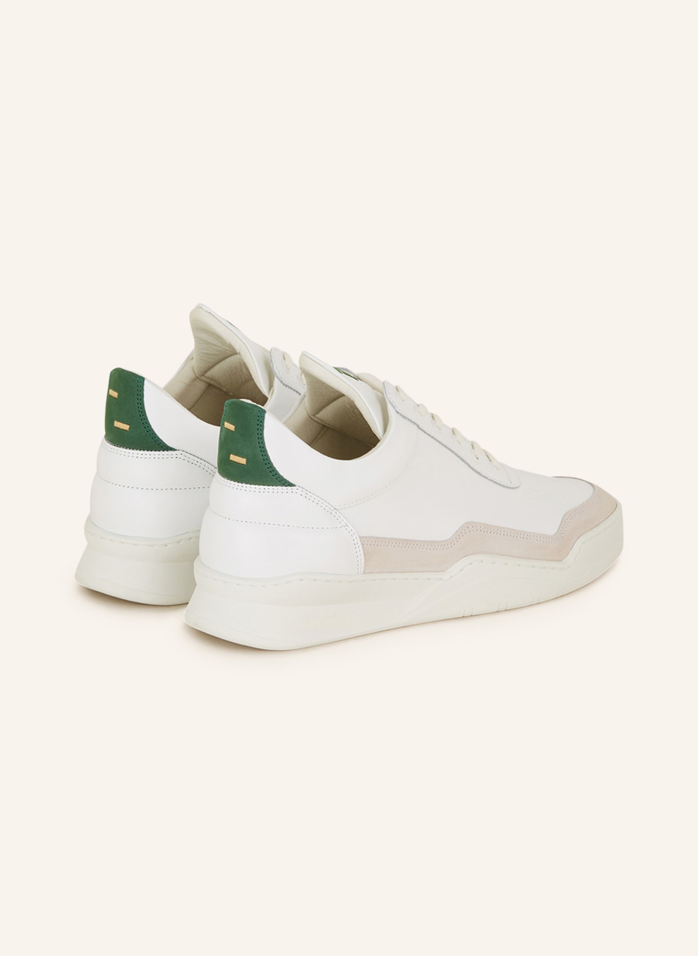 FILLING PIECES Sneakers, Color: WHITE/ GREEN/ CREAM (Image 2)