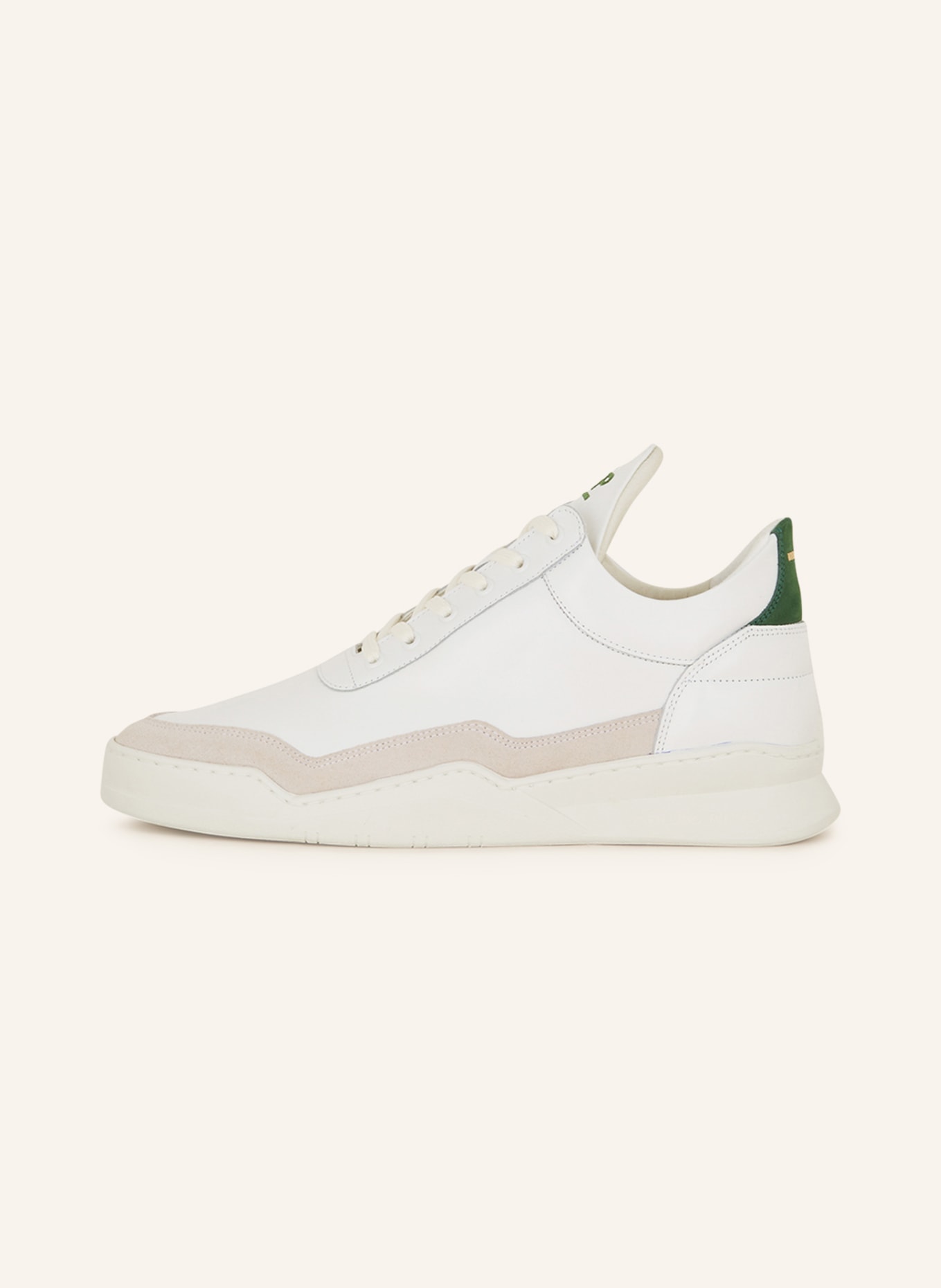 FILLING PIECES Sneakers, Color: WHITE/ GREEN/ CREAM (Image 4)