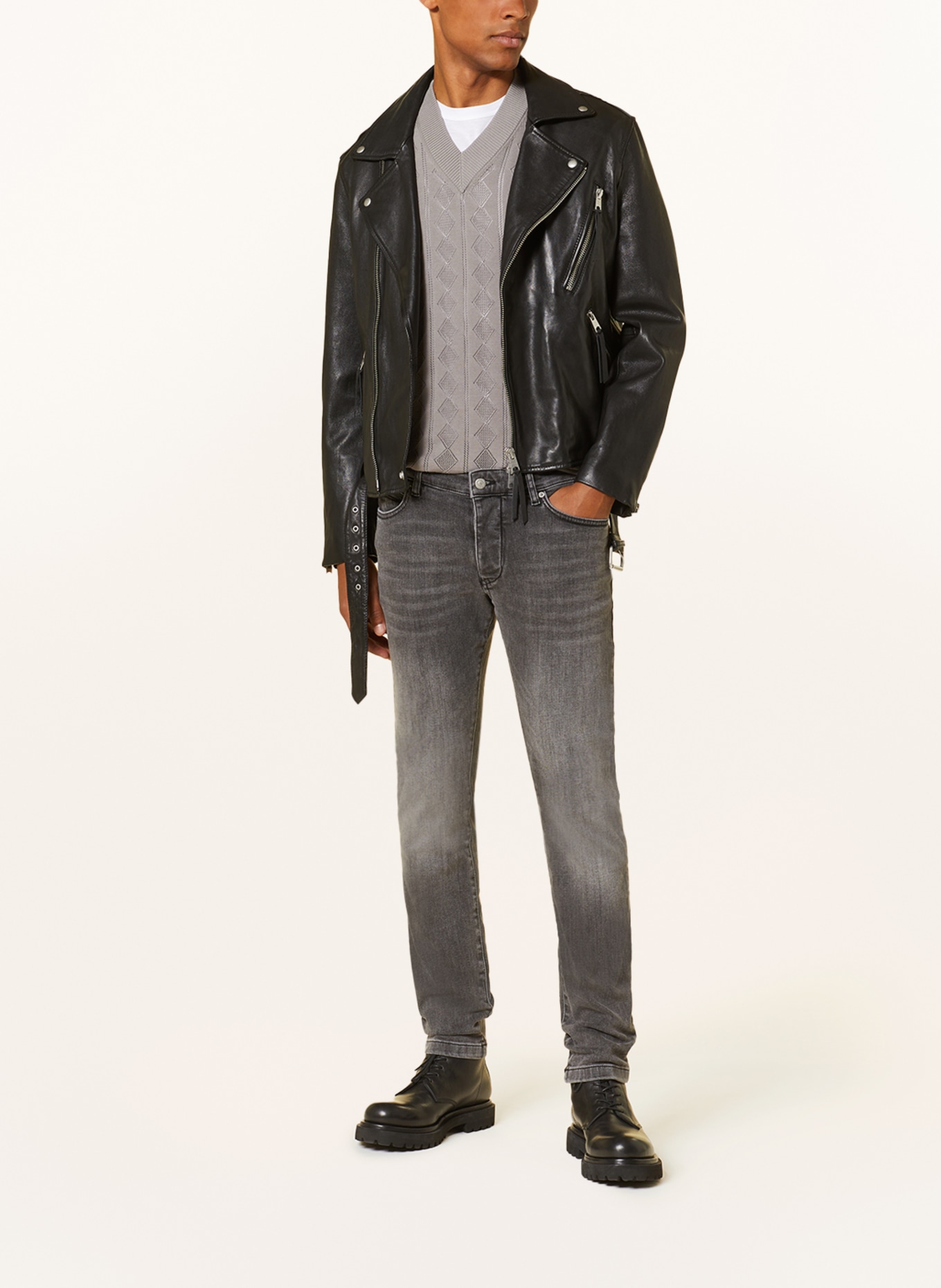 DRYKORN Jeans JAZ Skinny Fit, Farbe: 6400 GRAU (Bild 2)