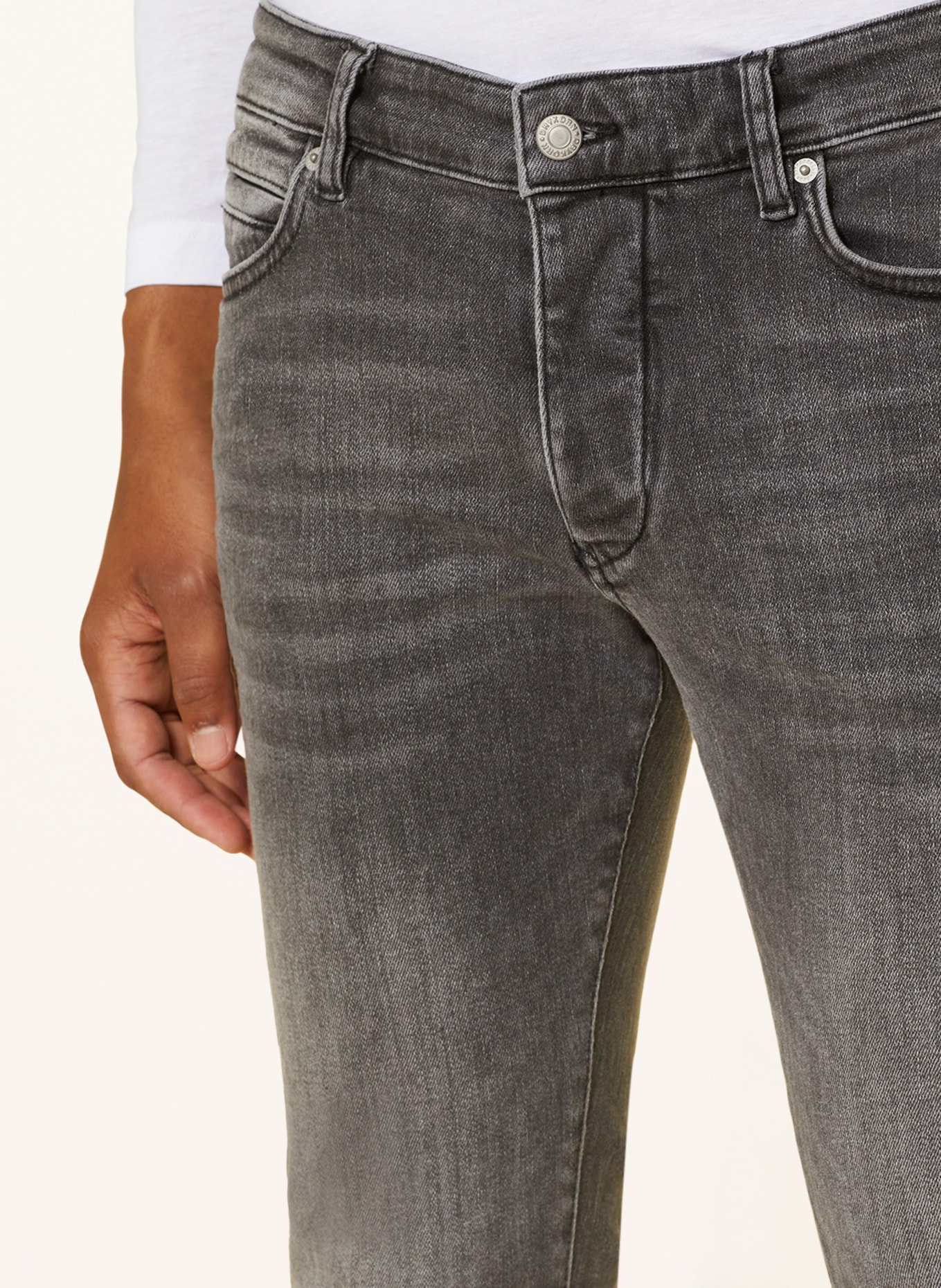 DRYKORN Jeans JAZ Skinny Fit, Farbe: 6400 GRAU (Bild 5)