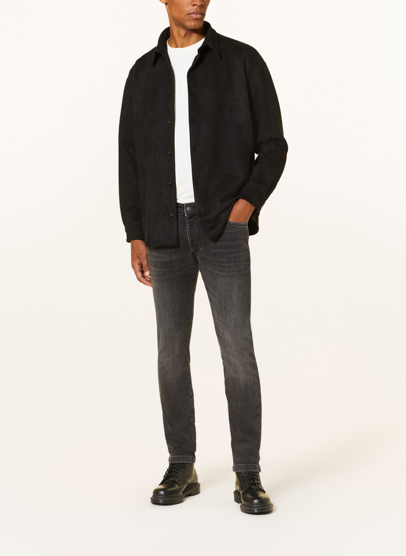 DRYKORN Jeans JAZ Skinny Fit, Farbe: 6110 grau (Bild 2)