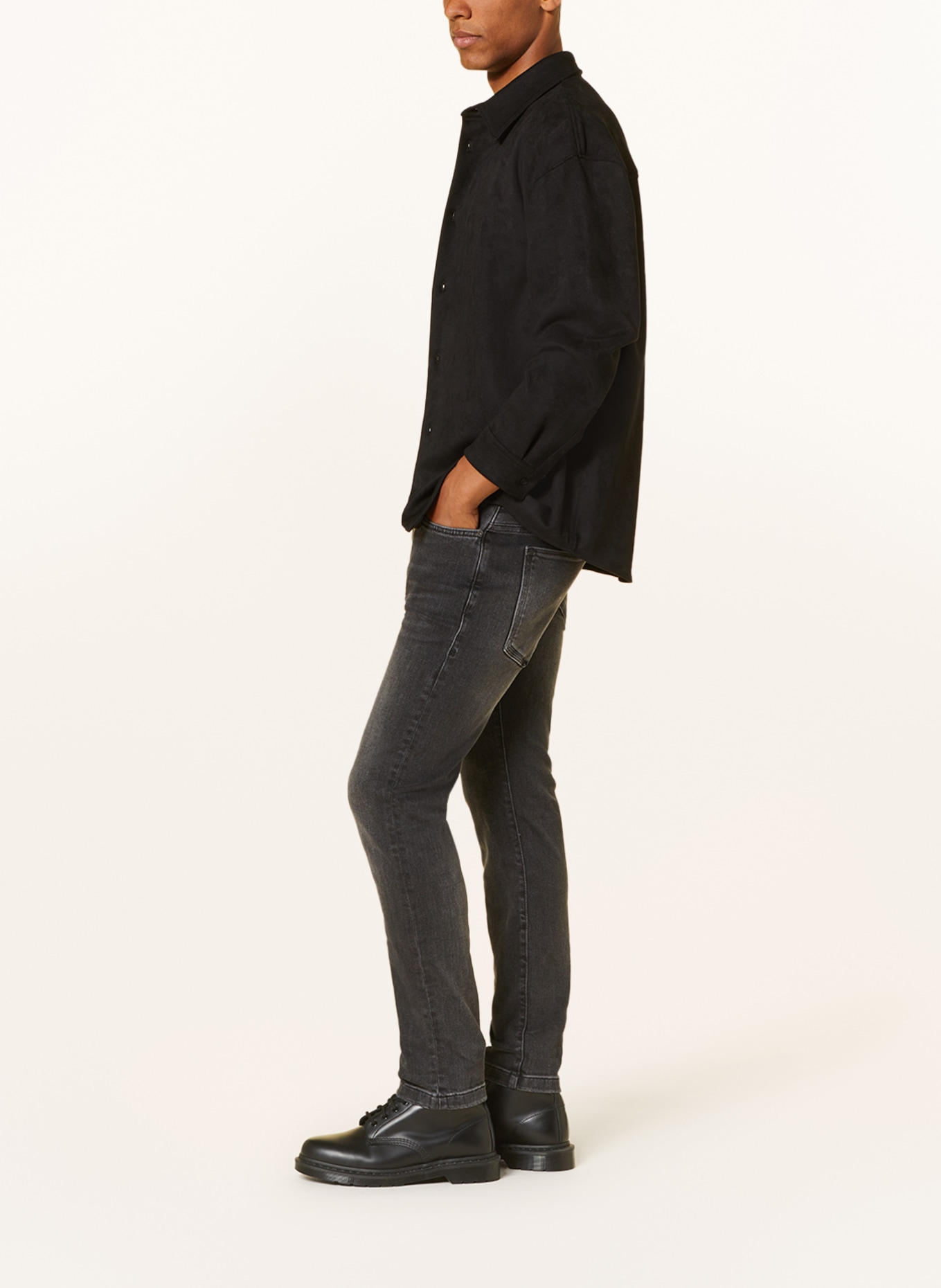 DRYKORN Jeans JAZ Skinny Fit, Farbe: 6110 grau (Bild 4)