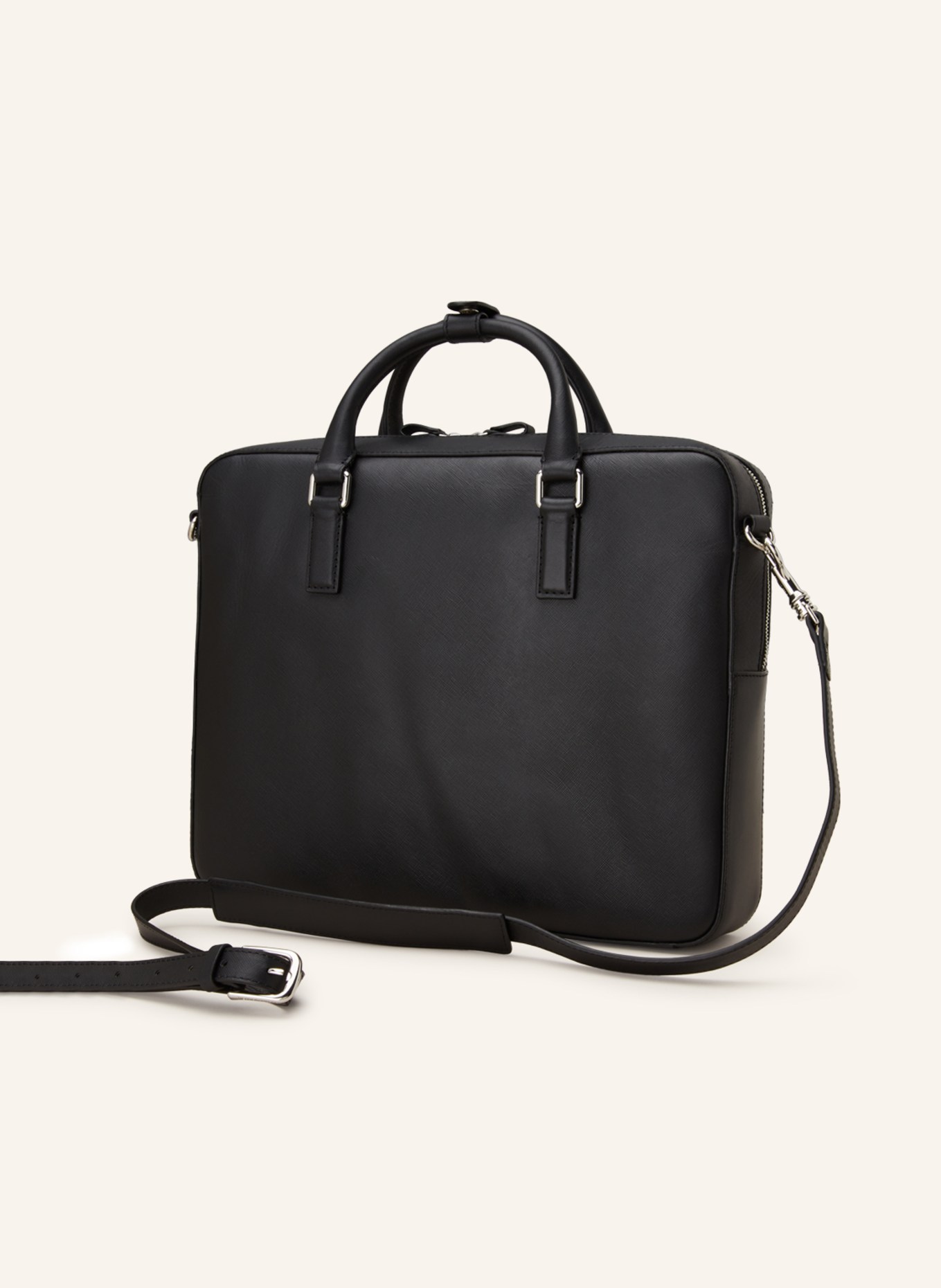 TIGER OF SWEDEN Laptop bag BOWER, Color: BLACK (Image 2)