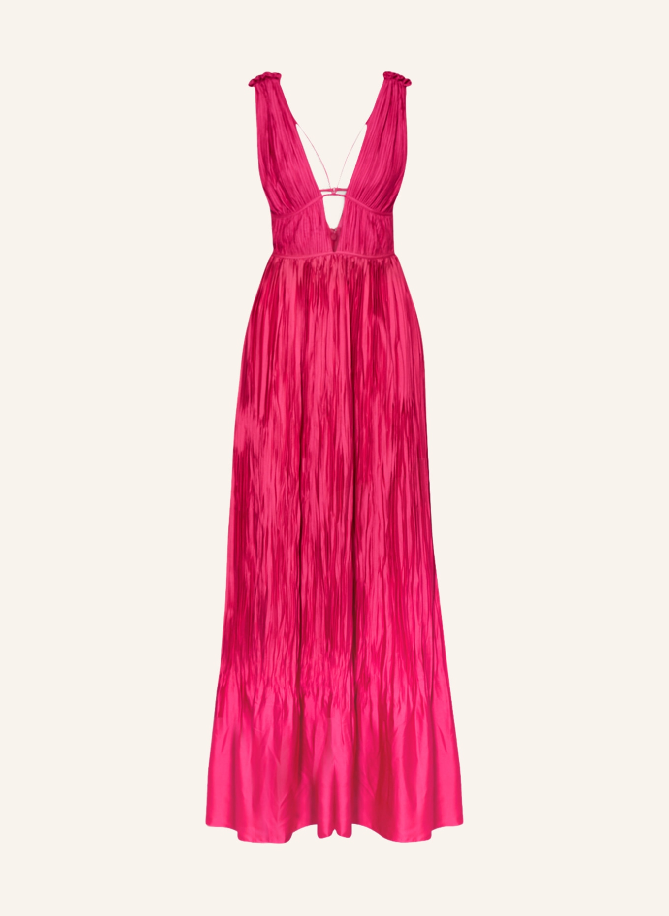 SIMKHAI Sukienka plisowana OSTARA, Kolor: MOCNORÓŻOWY (Obrazek 1)