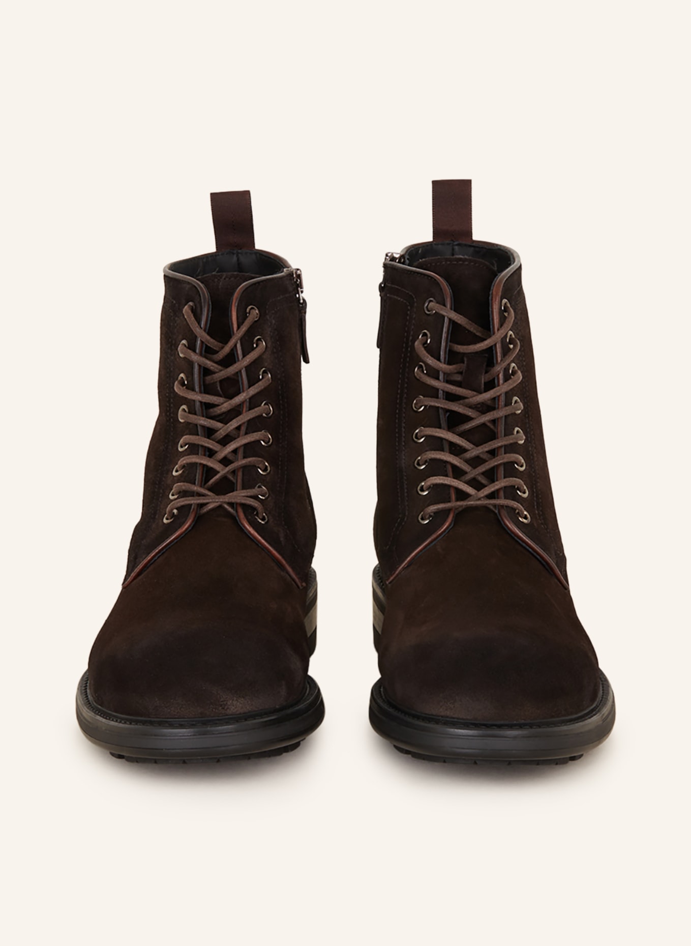 MAGNANNI Lace-up boots CROSTIDIFU, Color: DARK BROWN (Image 3)