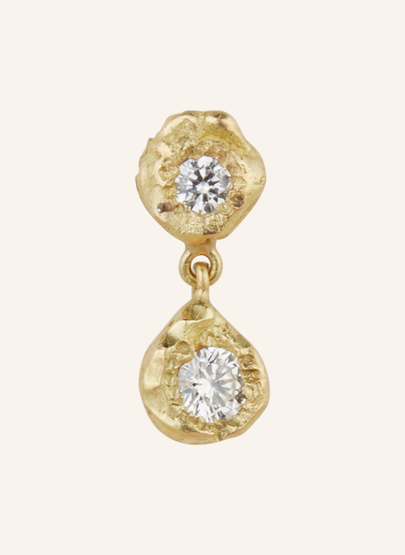 ELHANATI Ohrhänger DALILA mit Diamanten, Farbe: GOLD (Bild 1)