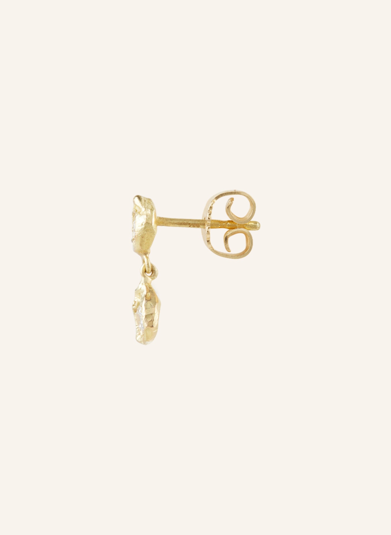 ELHANATI Earrings DALILA with diamonds, Color: GOLD (Image 2)