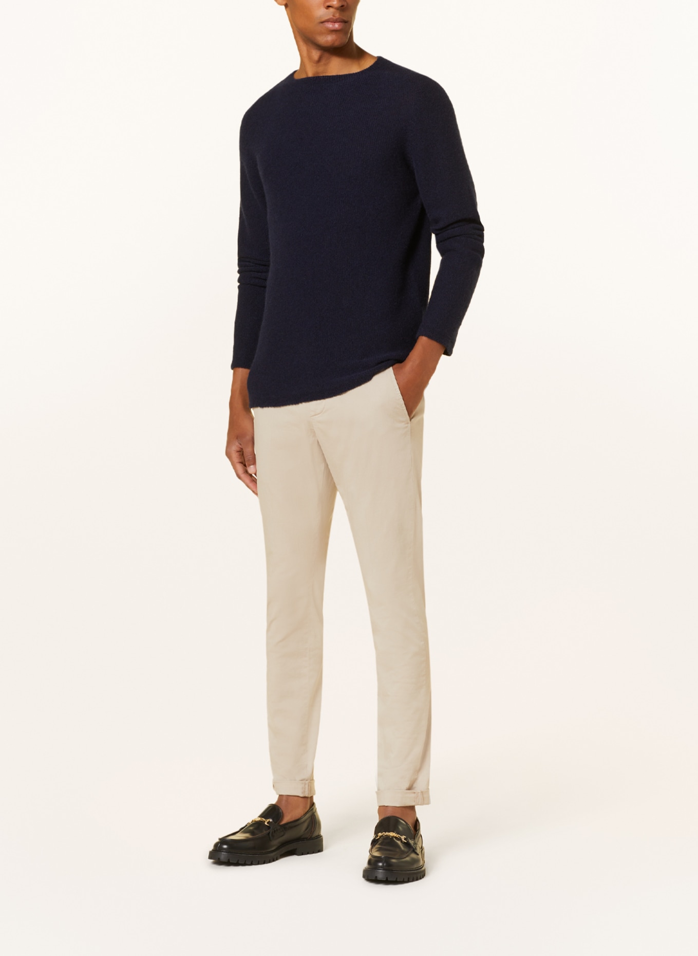 hannes roether Cashmere-Pullover YA10KUZA, Farbe: DUNKELBLAU (Bild 2)