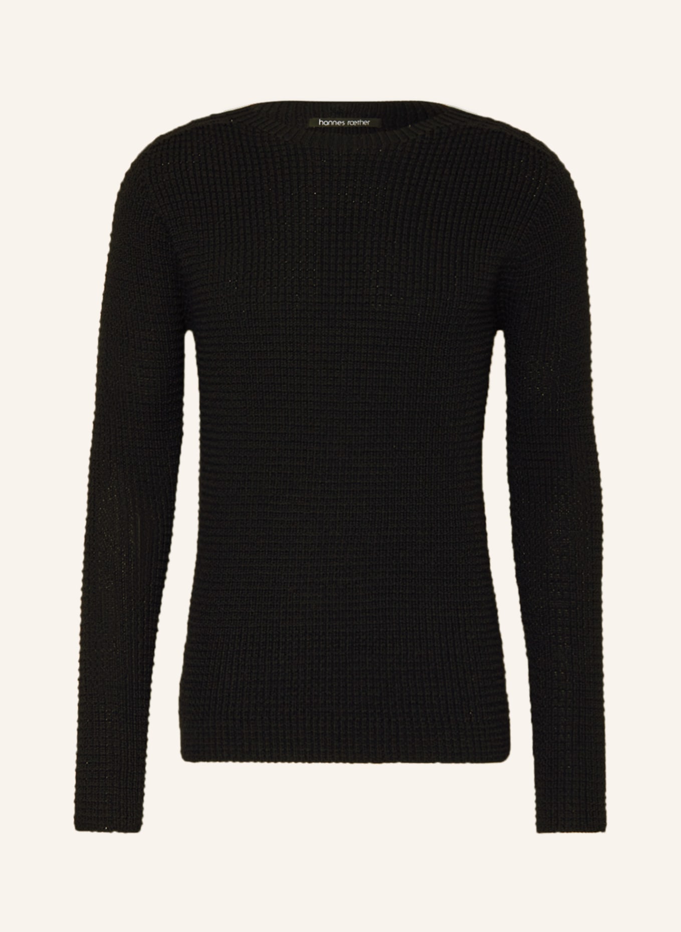 hannes roether Sweater AD10EPT, Color: BLACK (Image 1)