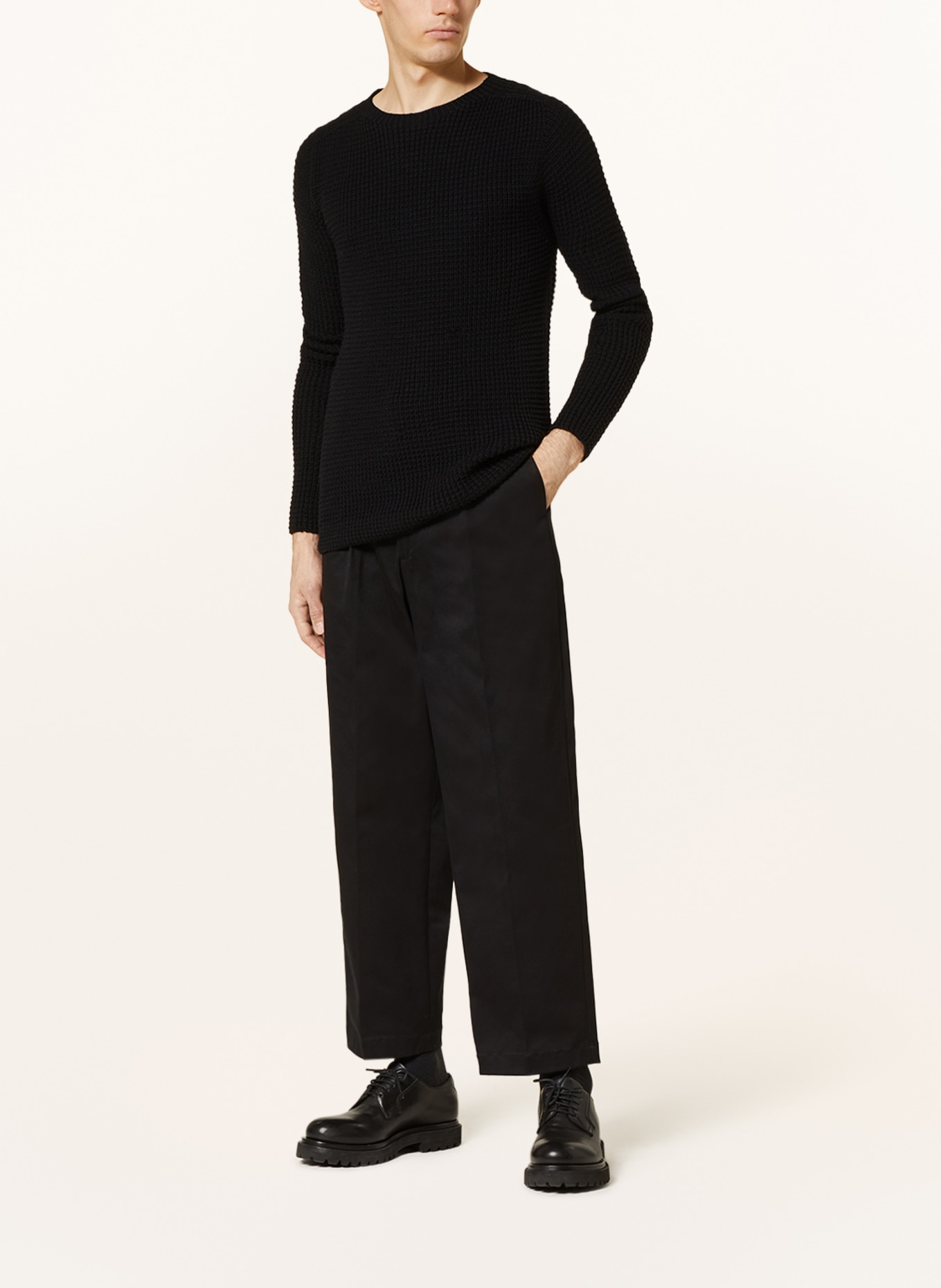 hannes roether Sweater AD10EPT, Color: BLACK (Image 2)