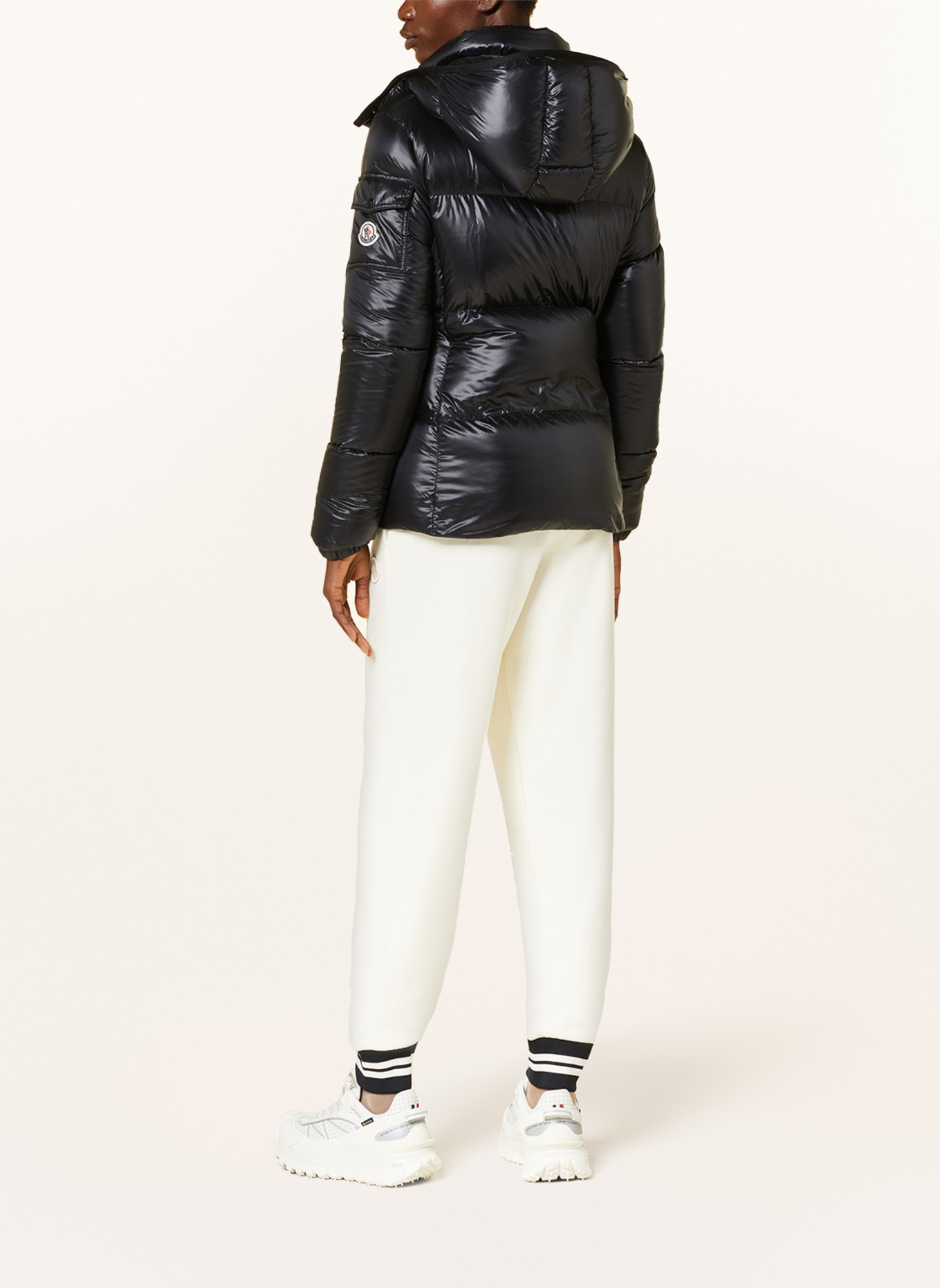 MONCLER Down jacket FOURMINE with detachable hood, Color: BLACK (Image 3)