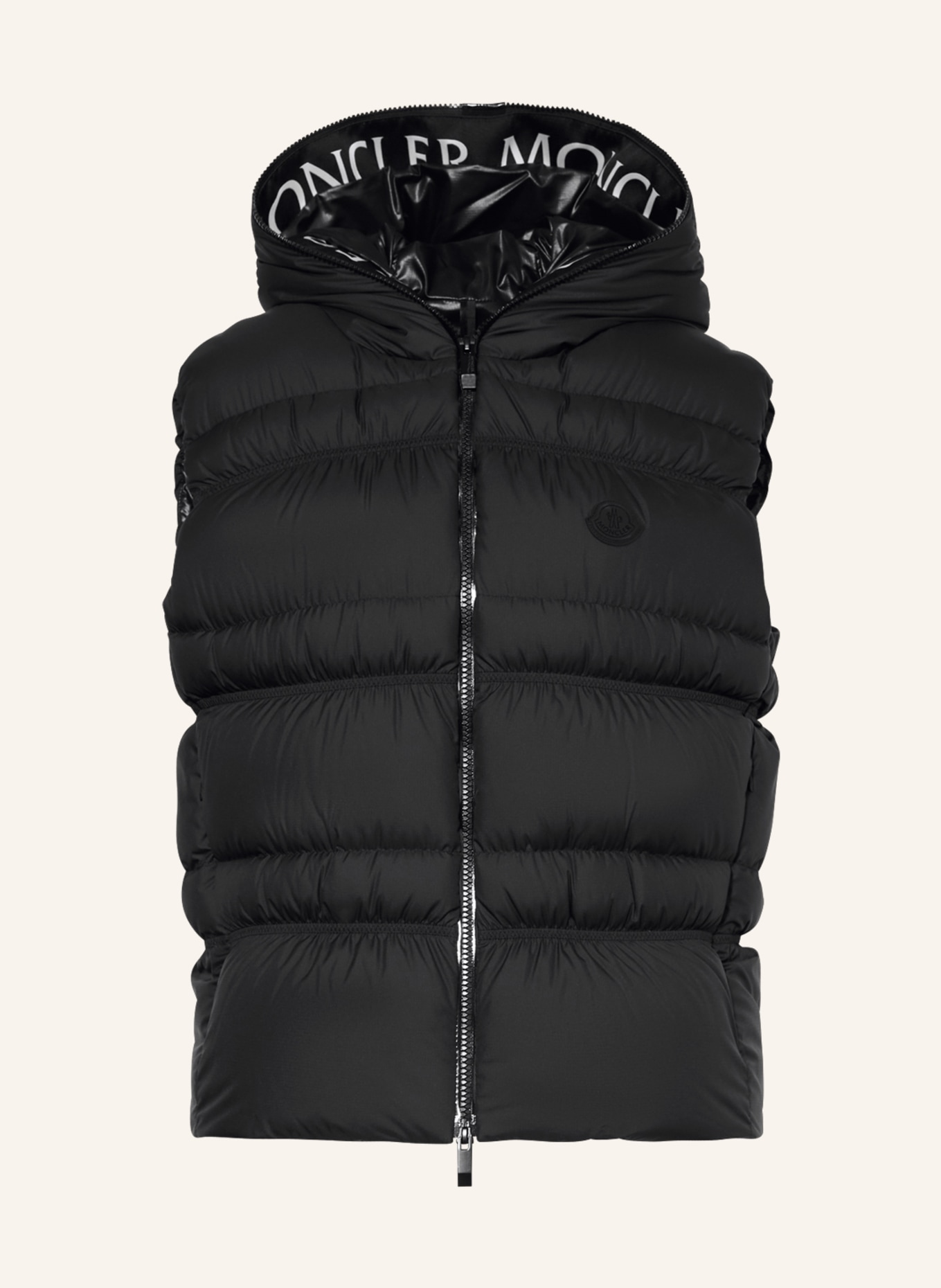 MONCLER Down vest WESER, Color: BLACK (Image 1)