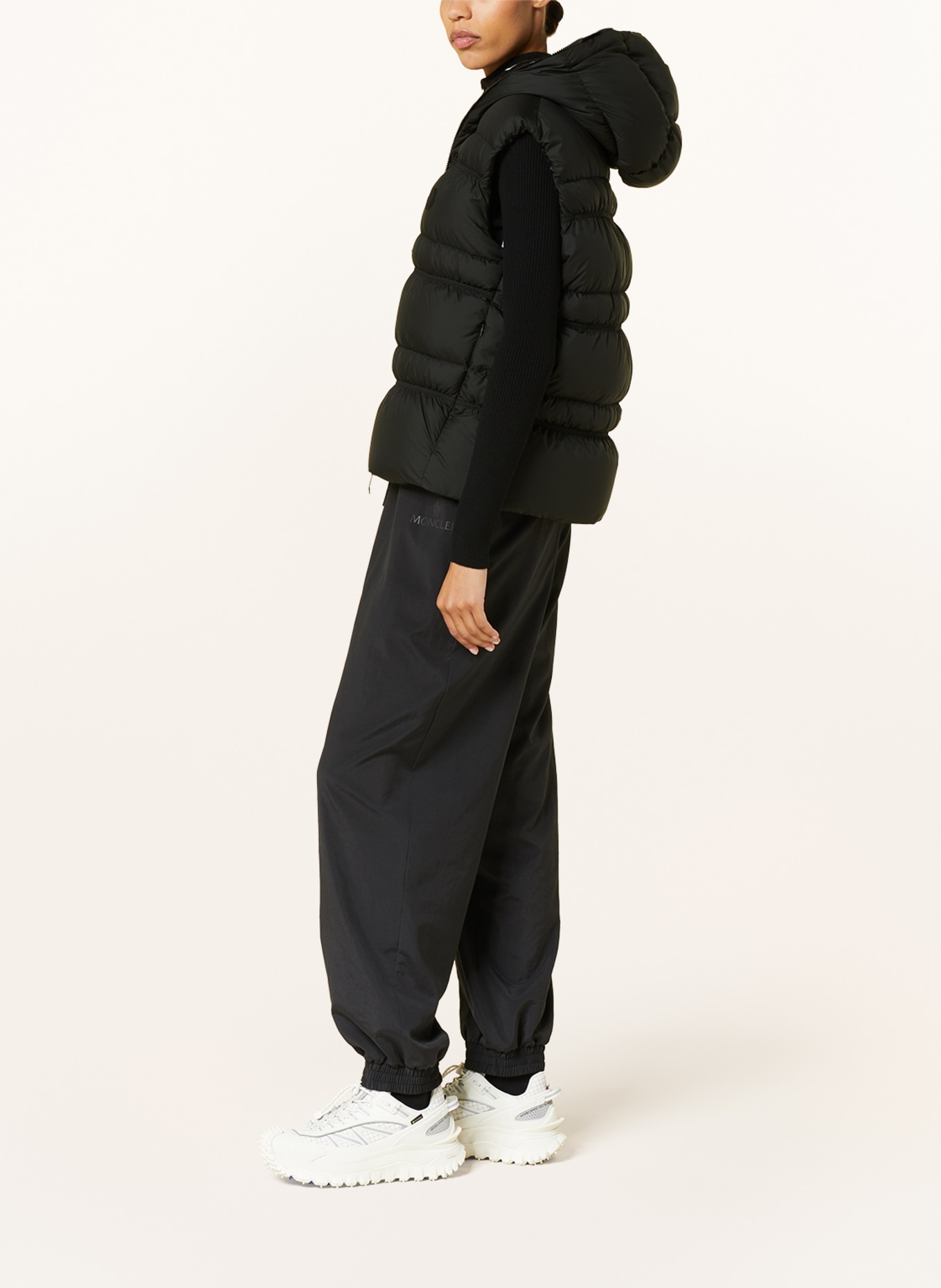 MONCLER Down vest WESER, Color: BLACK (Image 4)