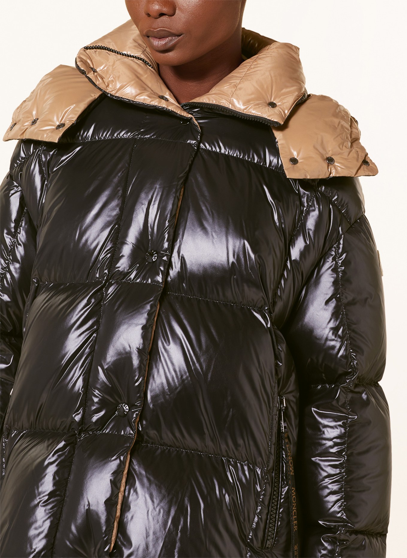 MONCLER Daunenjacke PARANA: SCHWARZ