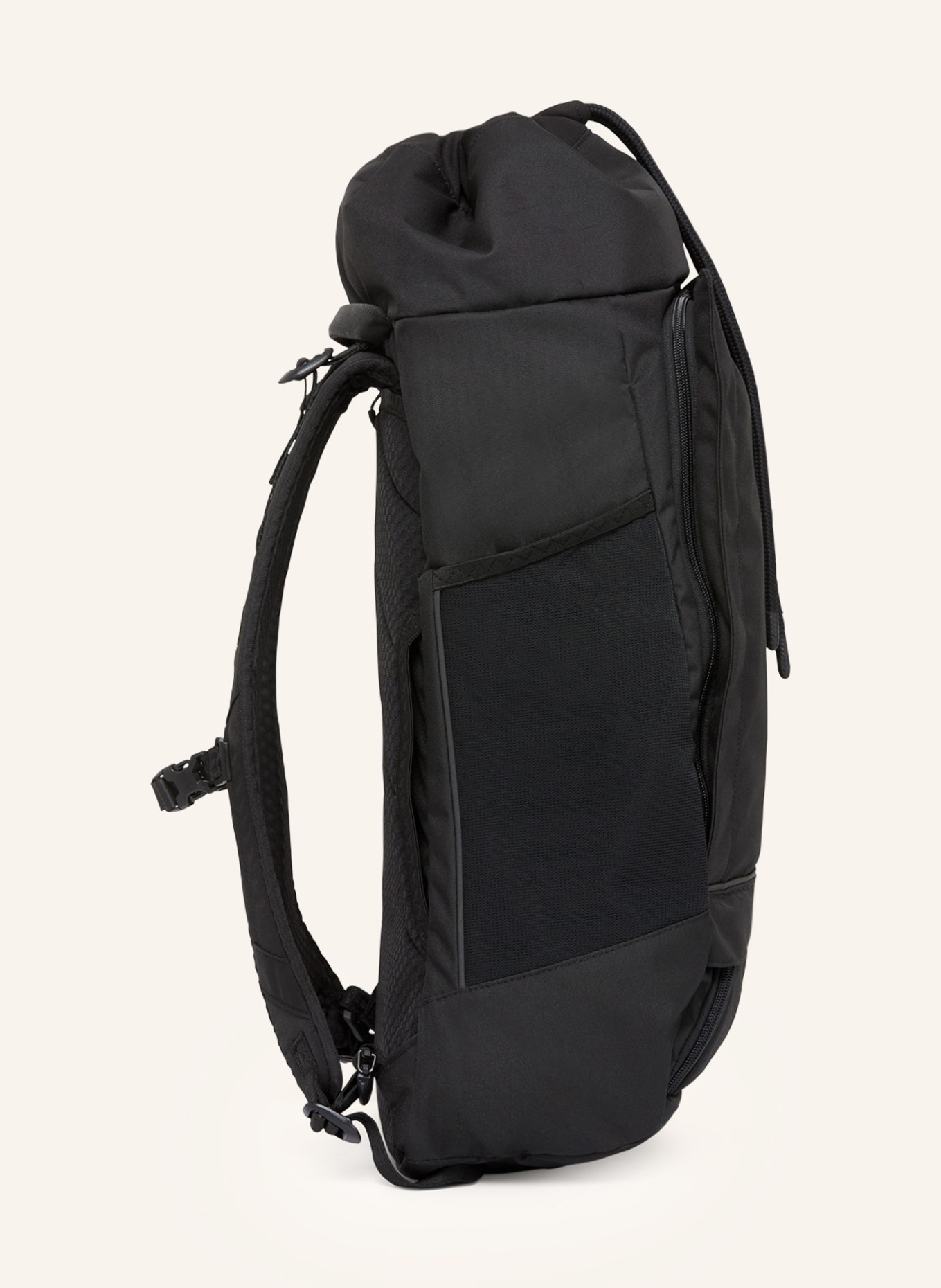 pinqponq Backpack BLOK LARGE with laptop compartment, Color: BLACK (Image 6)