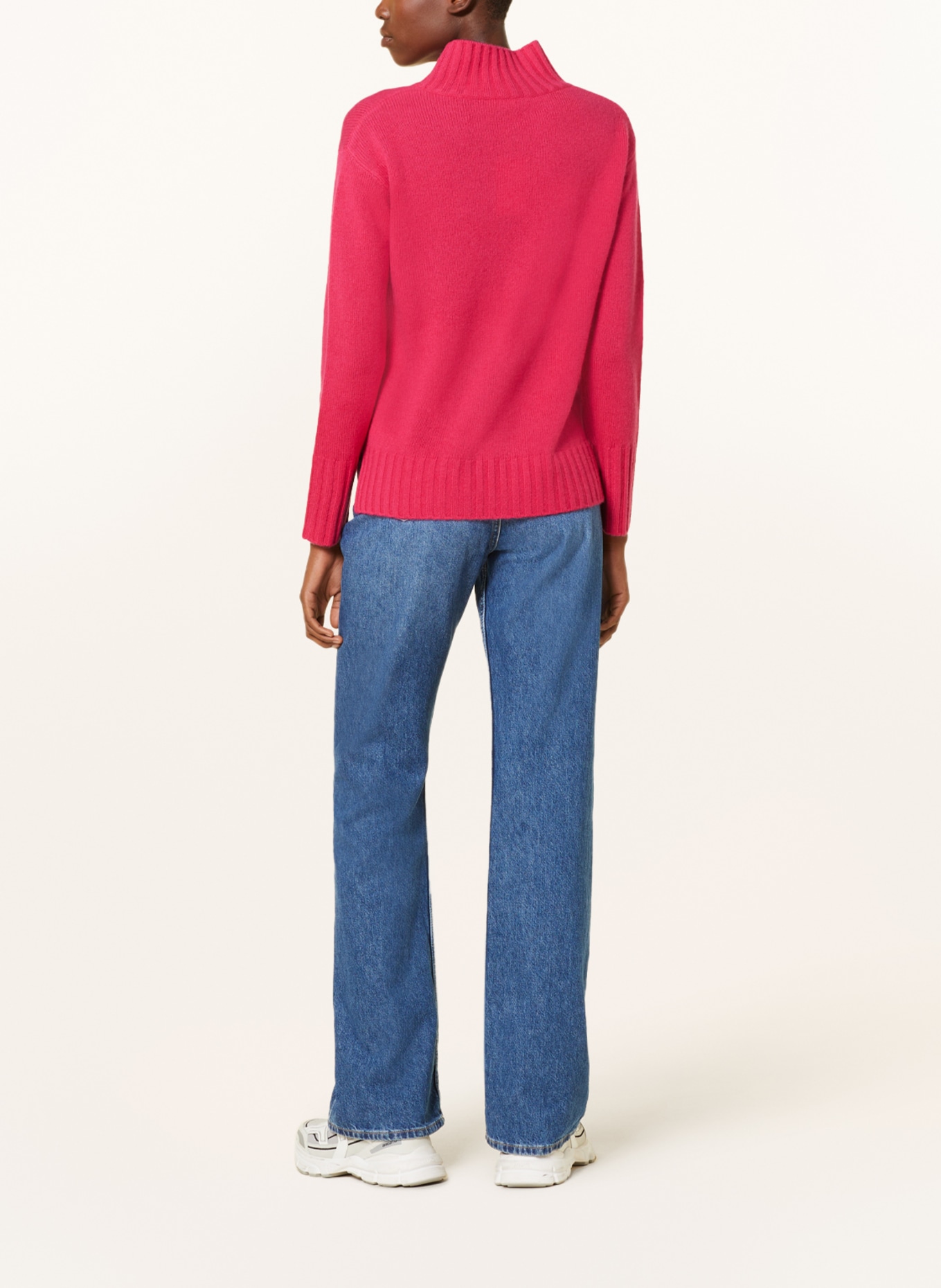 darling harbour Pullover mit Cashmere, Farbe: PINK (Bild 3)