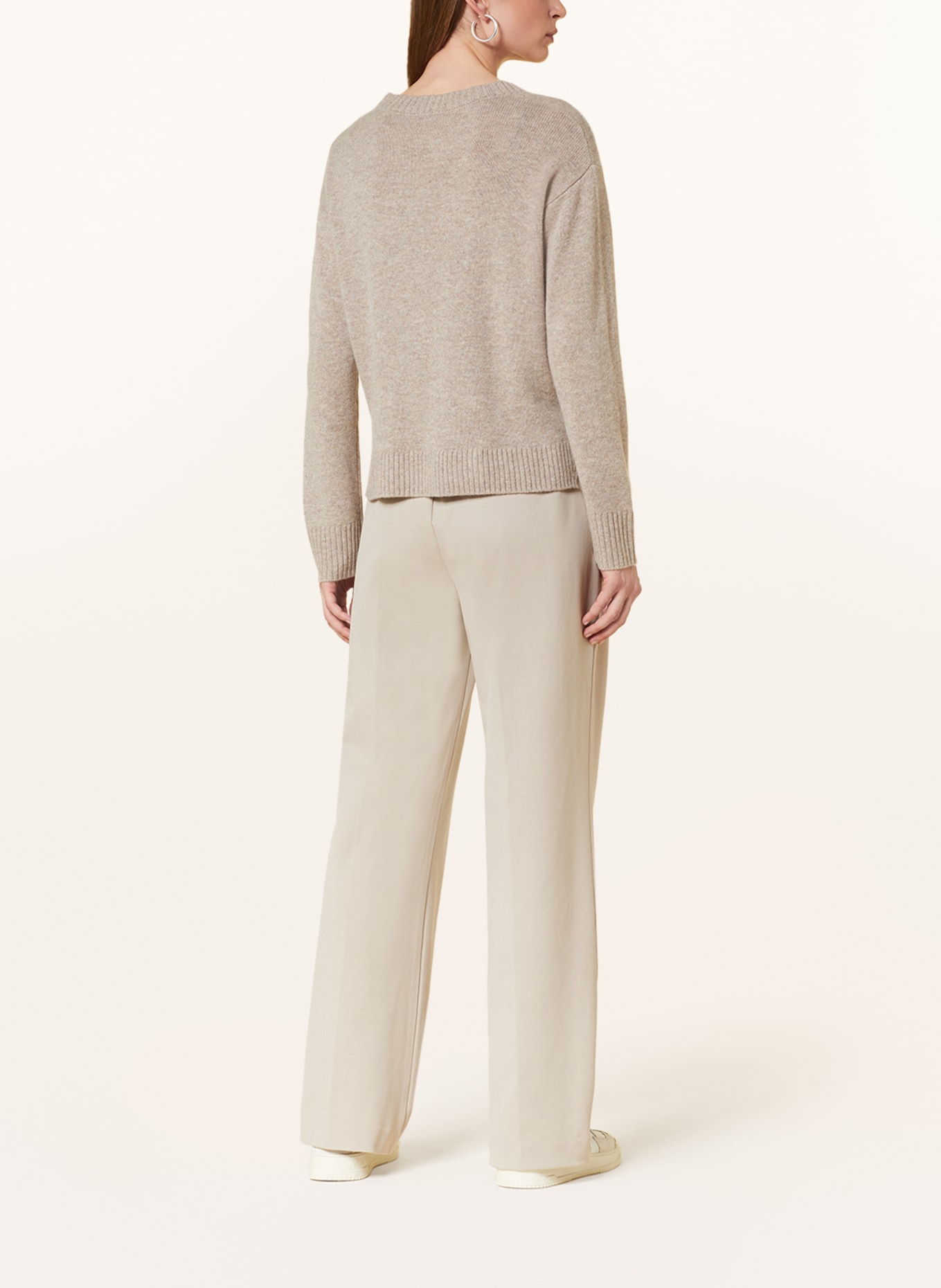 darling harbour Sweater with cashmere, Color: BEIGE (Image 3)