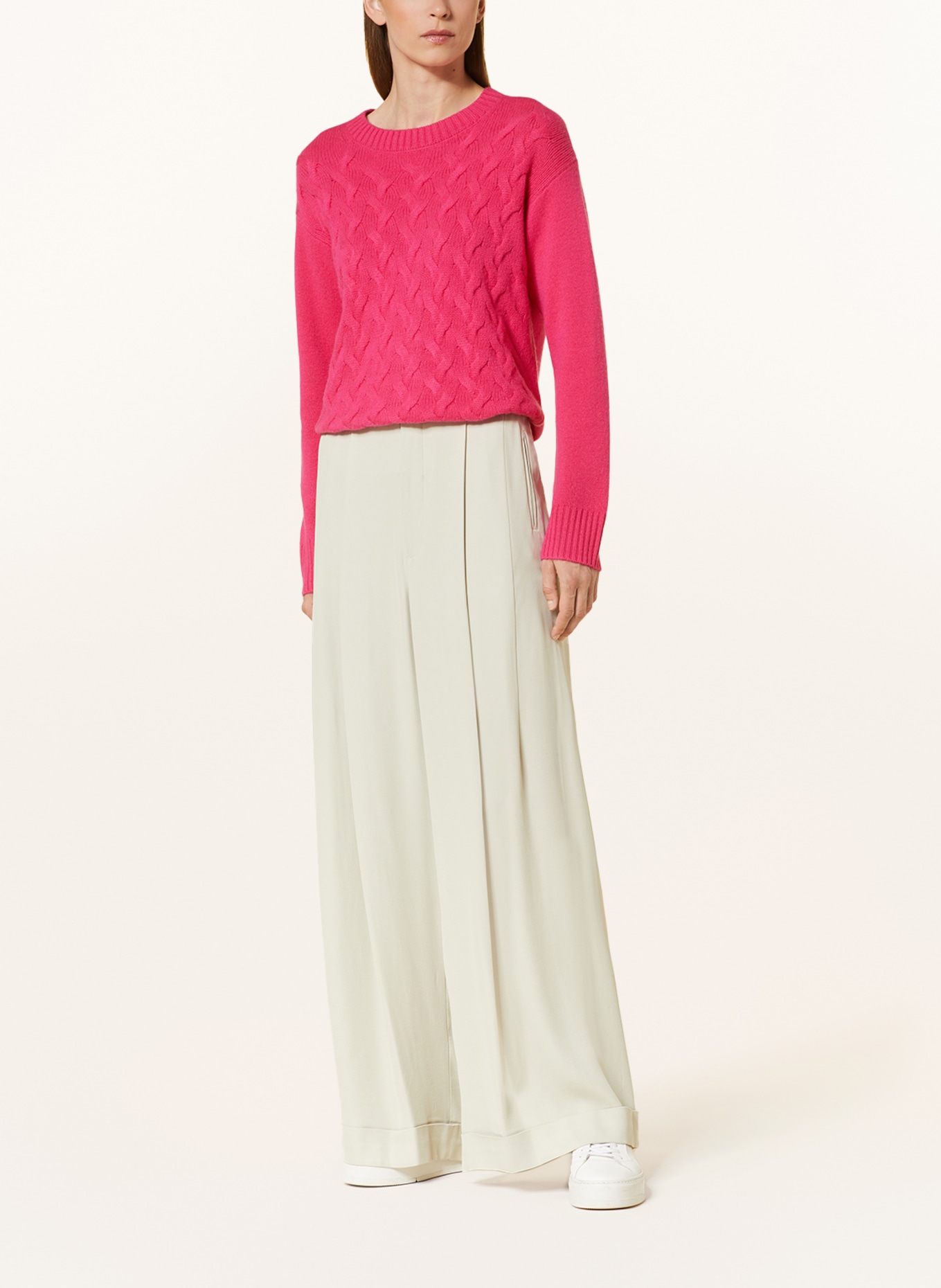 darling harbour Pullover mit Cashmere: PINK