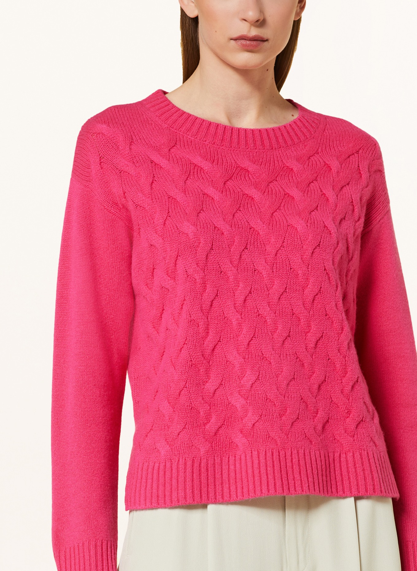 darling harbour Pullover mit Cashmere: PINK