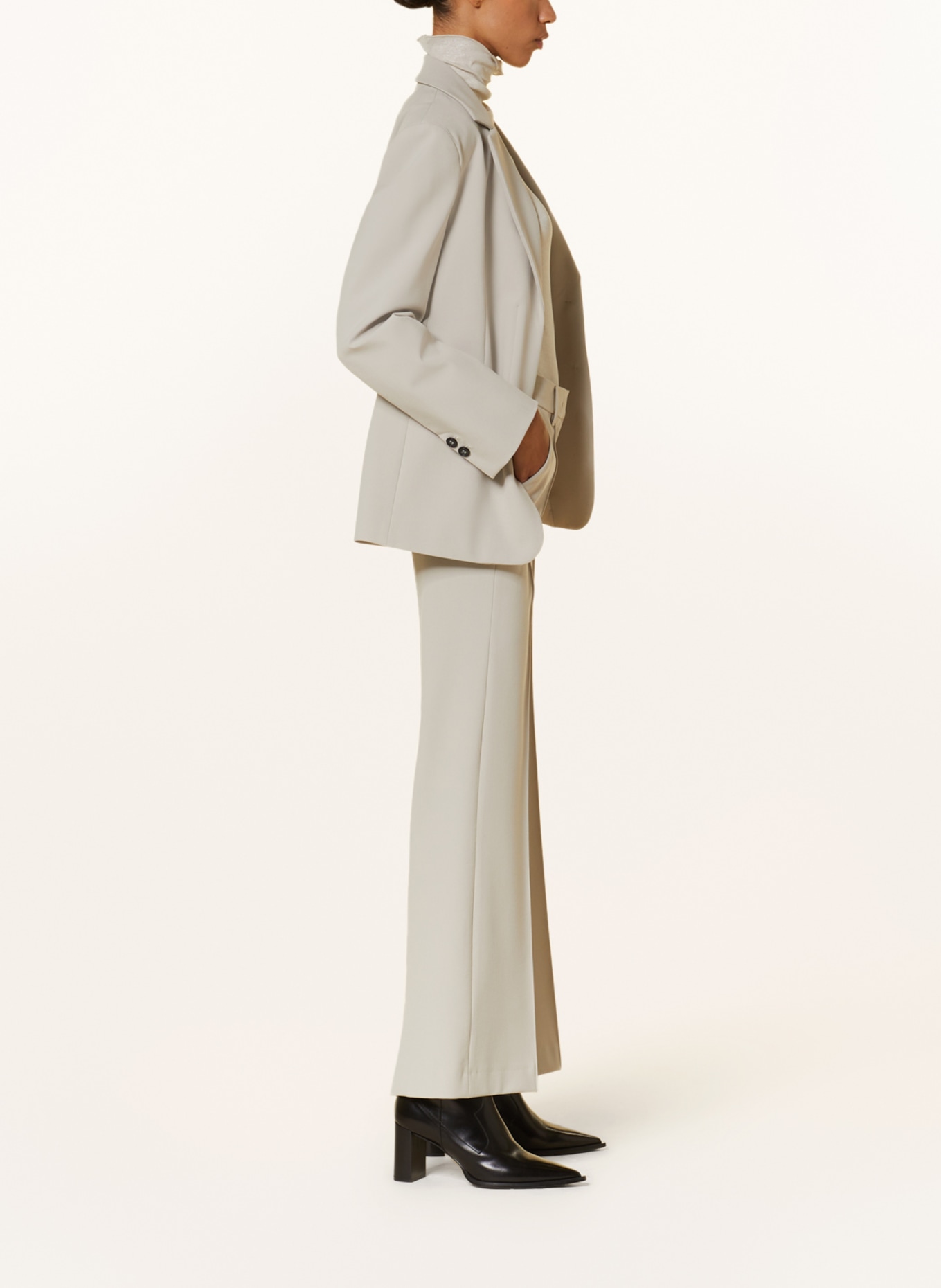 LUISA CERANO Spodnie marlena, Kolor: JASNOCZARY (Obrazek 4)