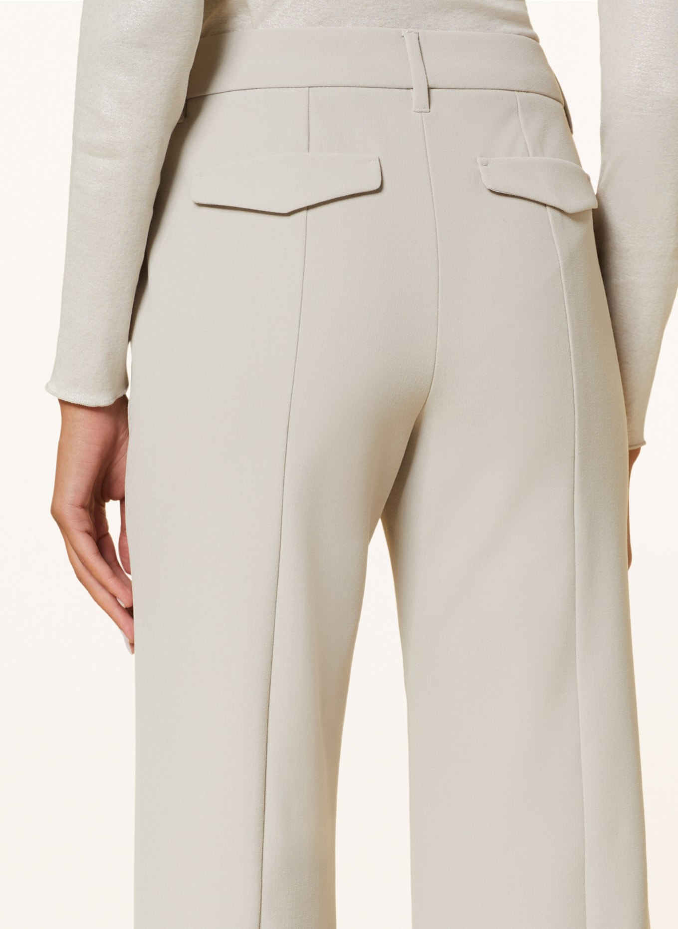 LUISA CERANO Spodnie marlena, Kolor: JASNOCZARY (Obrazek 5)