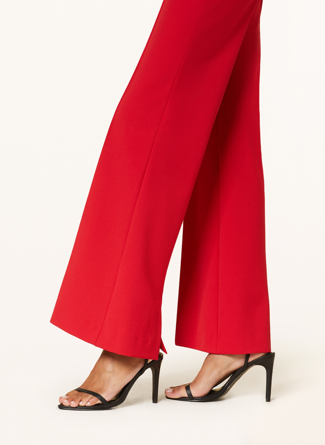 LUISA CERANO Wide leg trousers, Color: RED (Image 4)