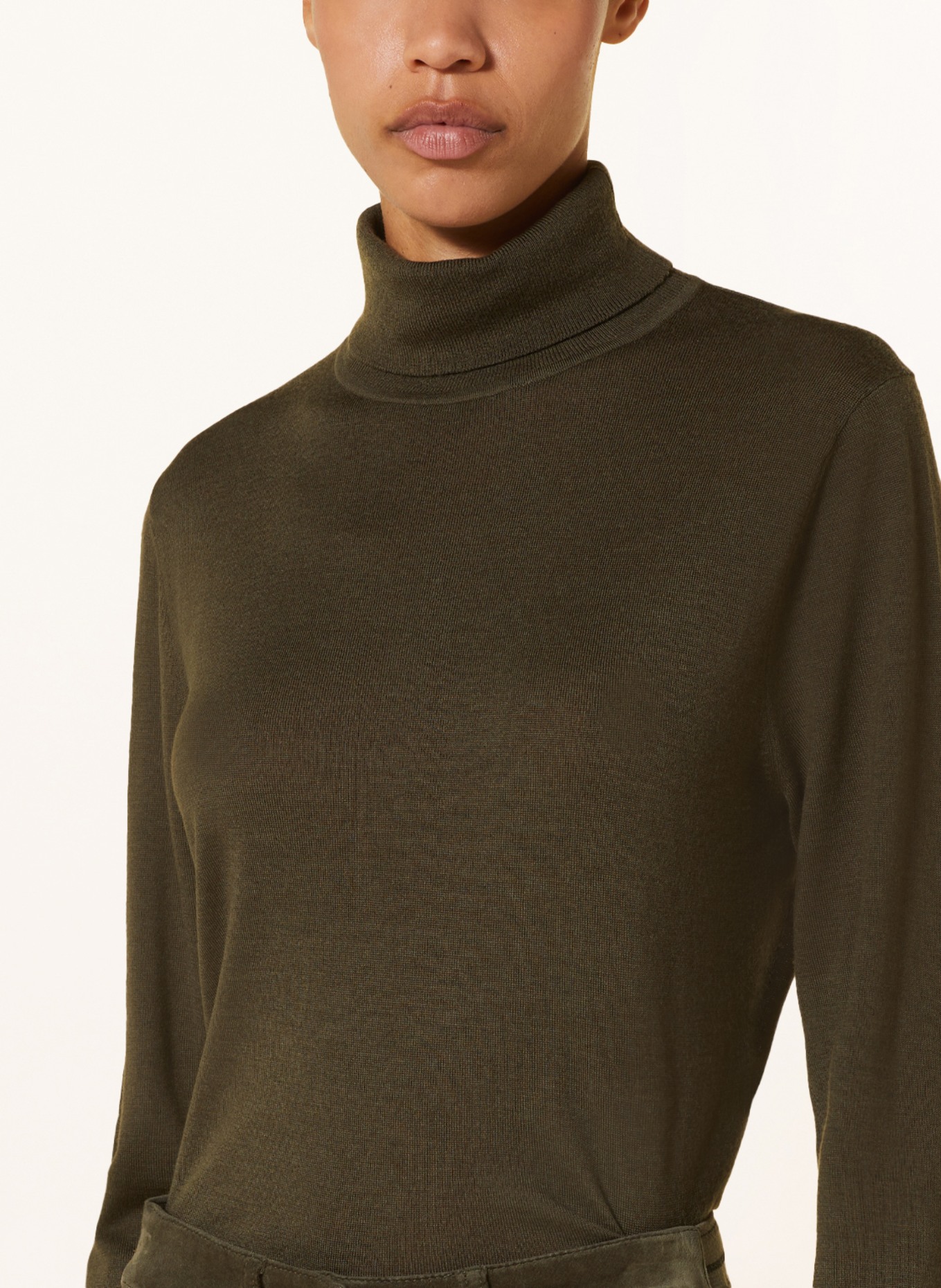 LUISA CERANO Turtleneck sweater, Color: GREEN (Image 4)