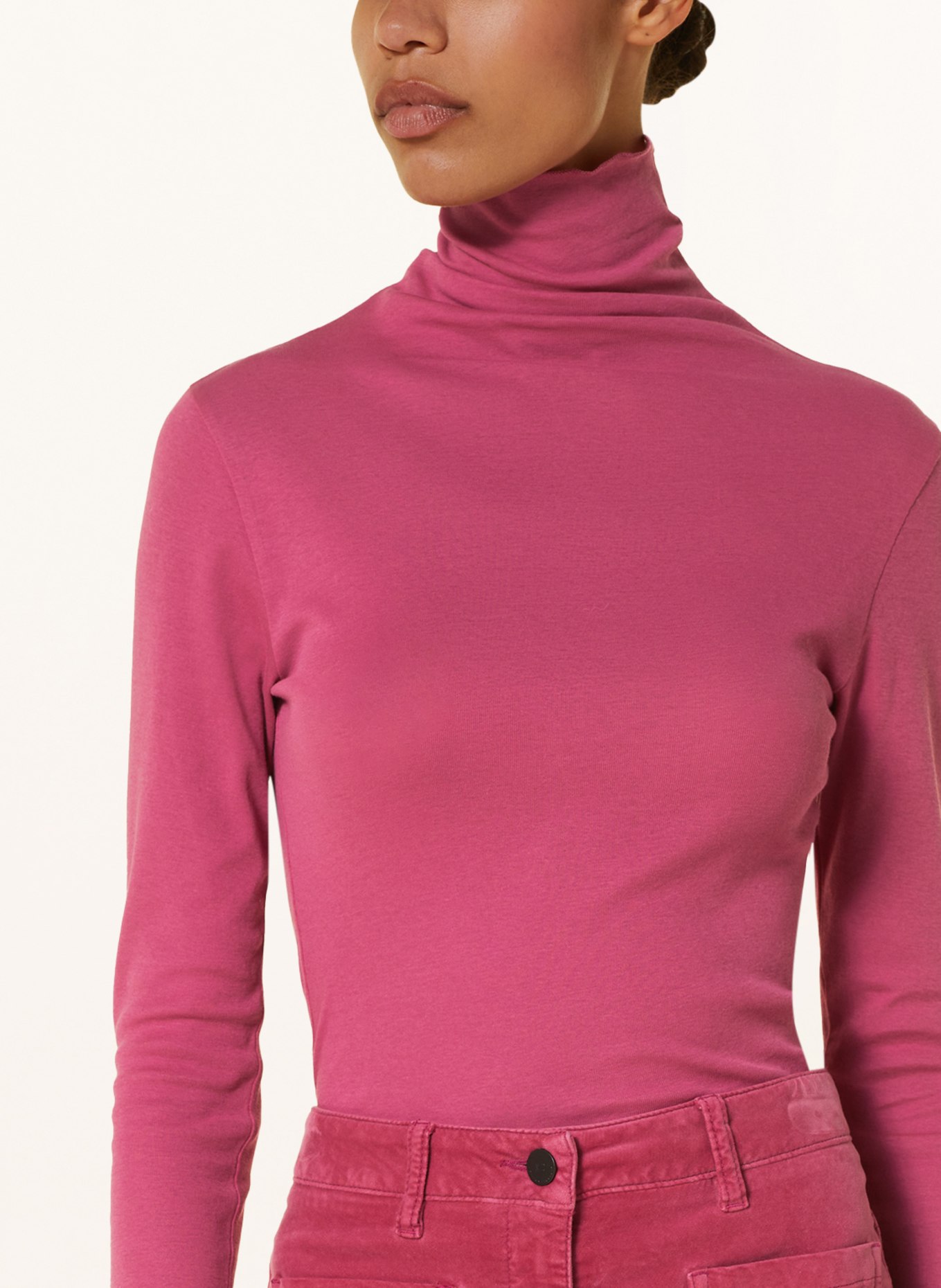 LUISA CERANO Turtleneck shirt, Color: PINK (Image 4)