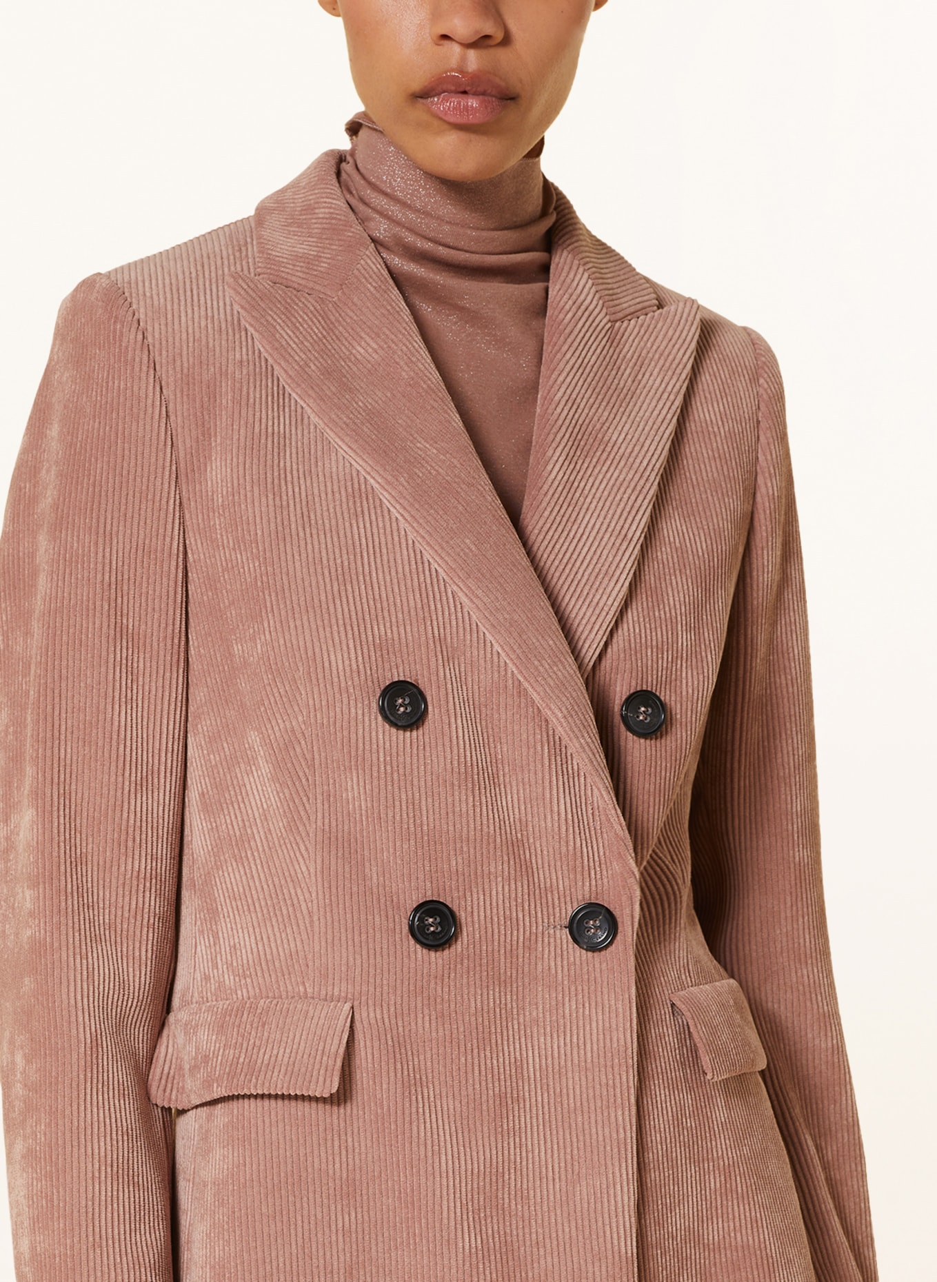 LUISA CERANO Corduroy blazer, Color: ROSE (Image 4)